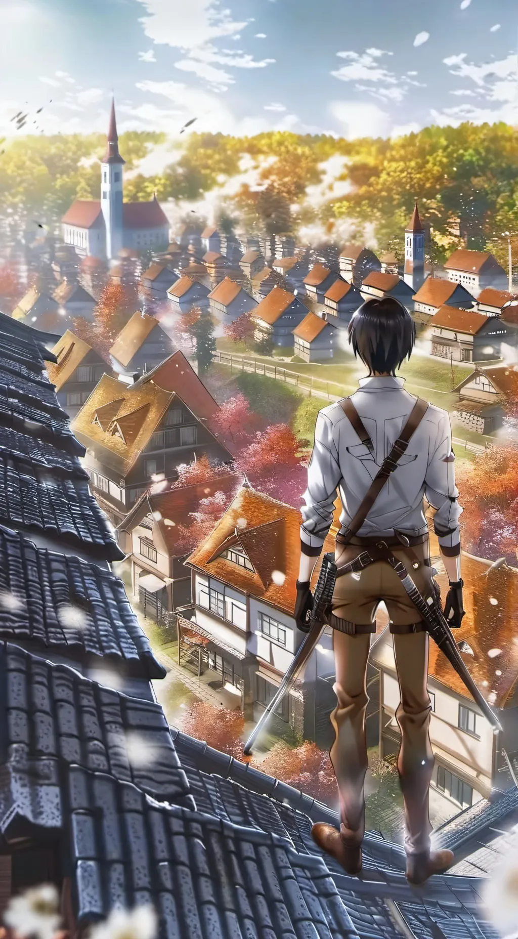 ai character: AOT x OC Civillian background