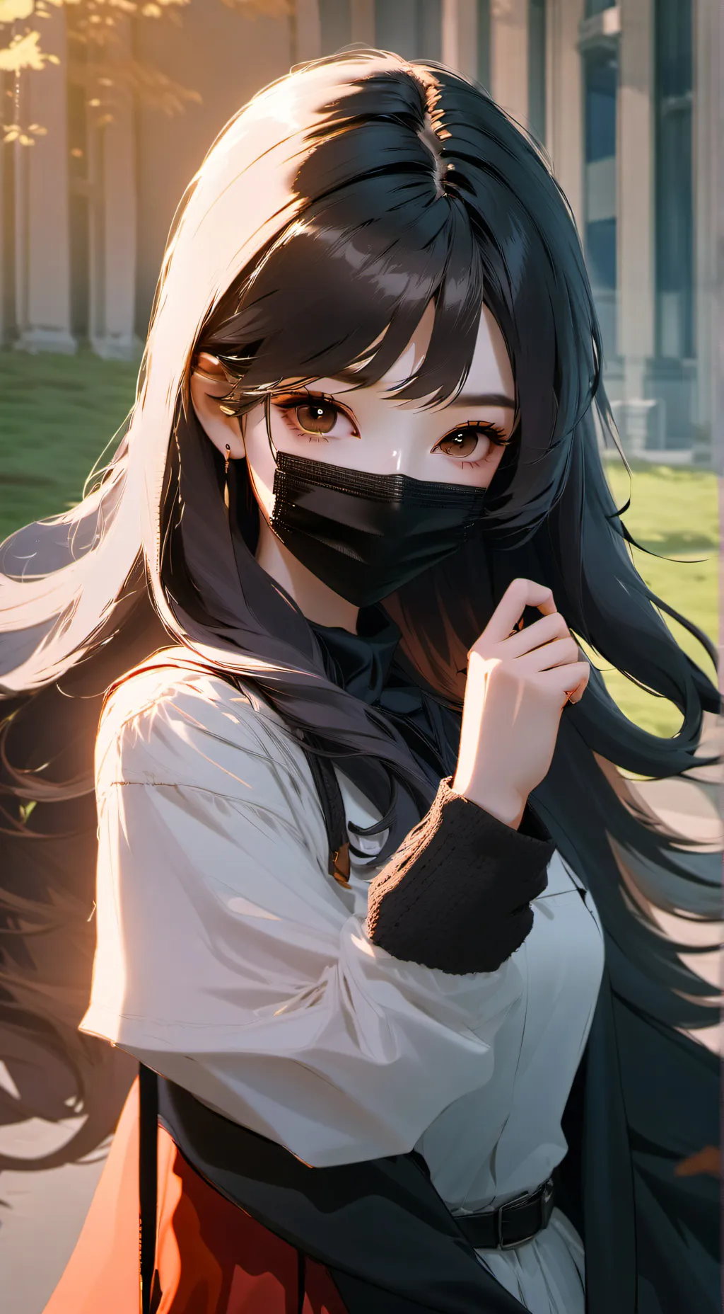 ai character: Mha U tried background