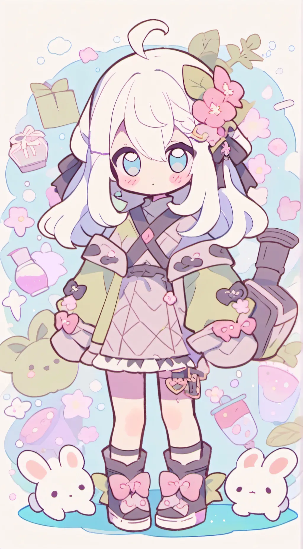 ai character: Dwxmyocs tickle background