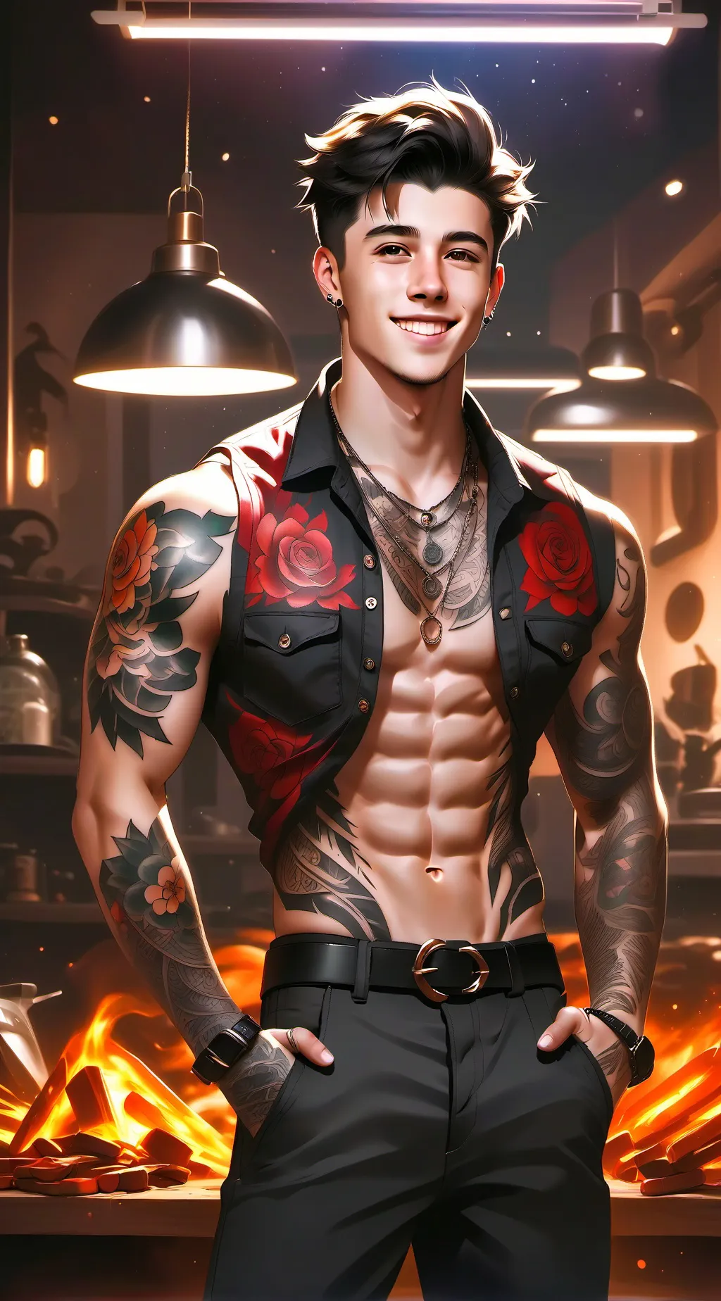 ai character: Alex background