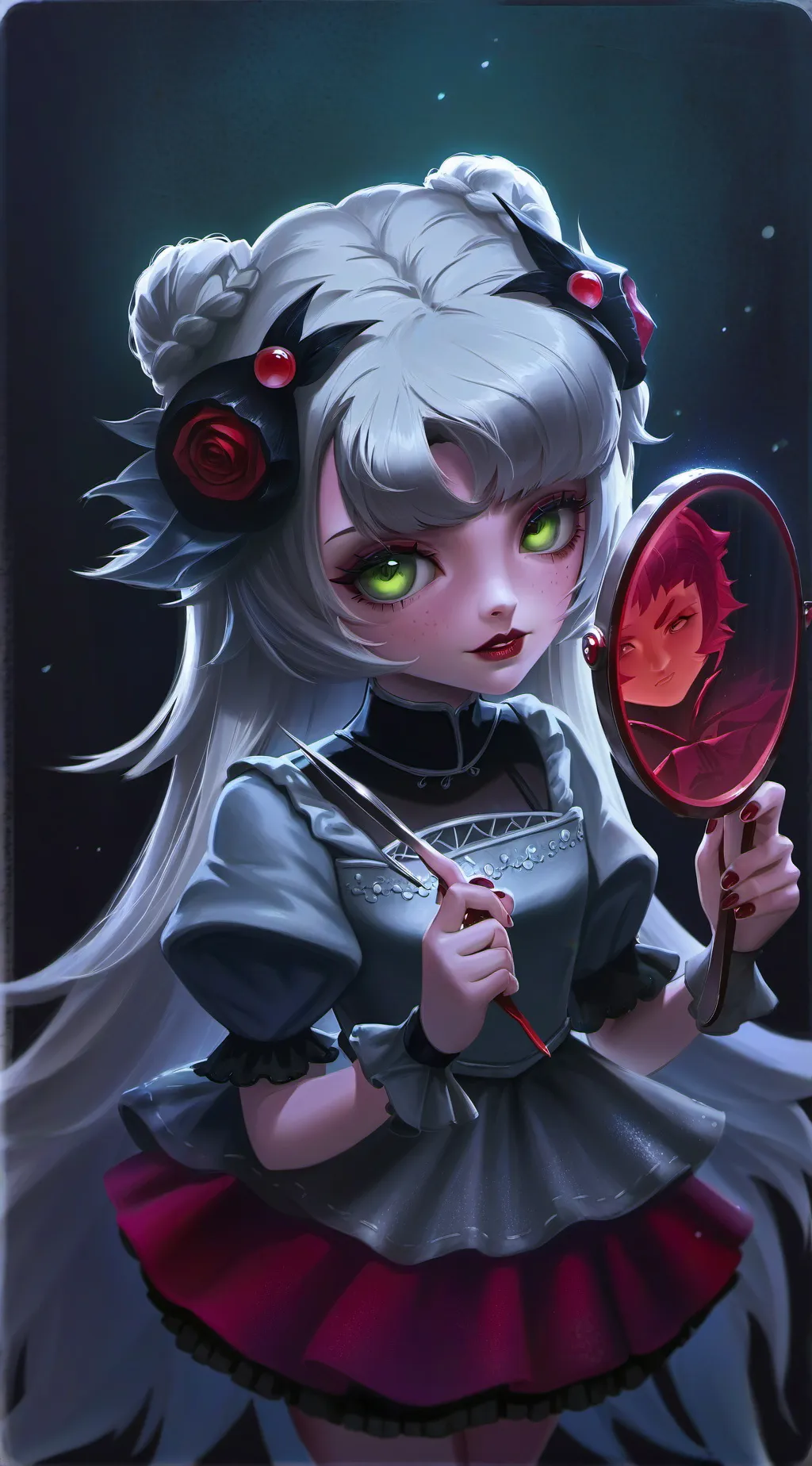 ai character: AGAR AGAR COOKIE background