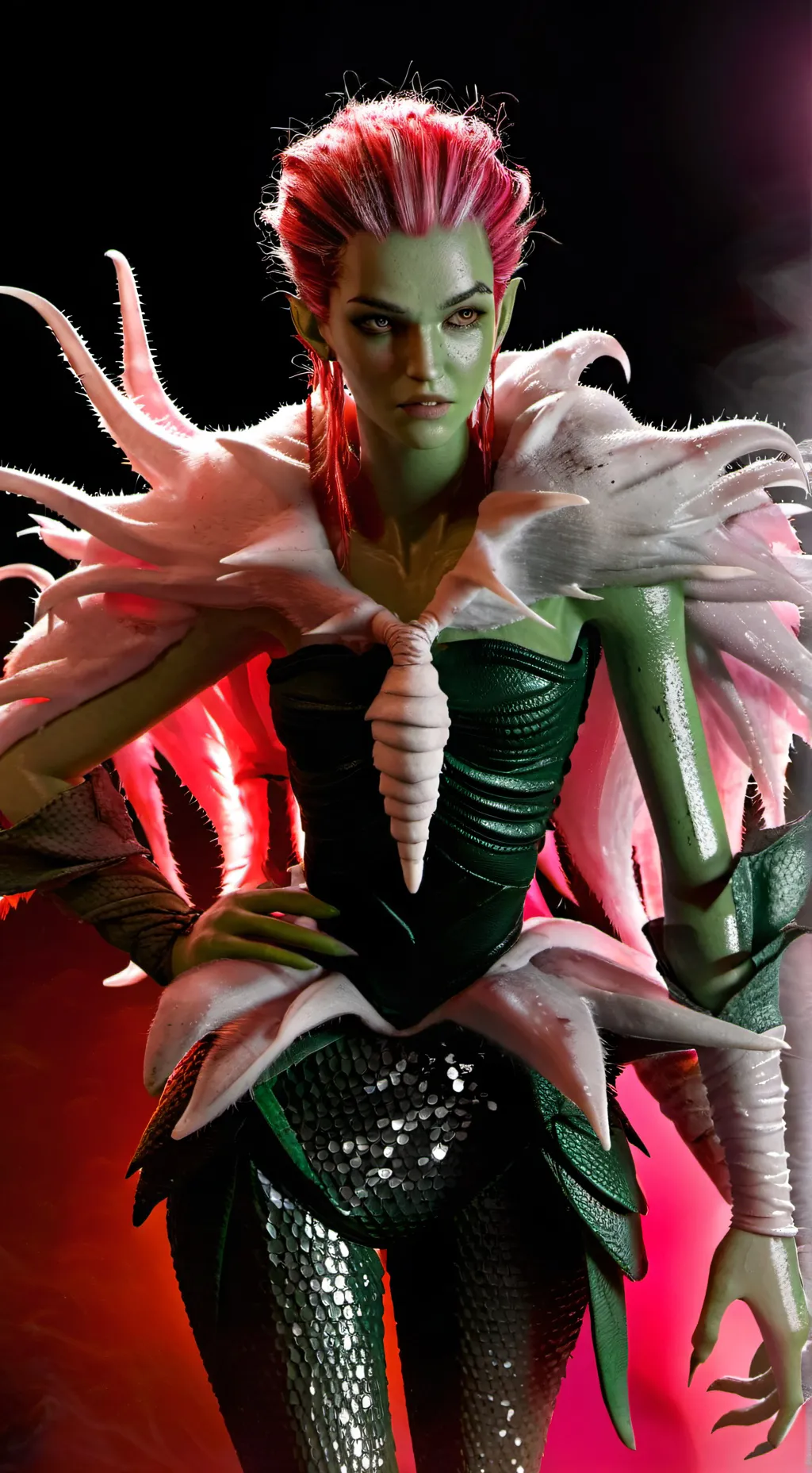 ai character: Madame Ivy background