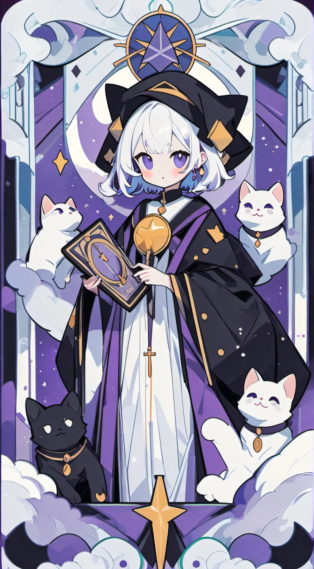 ai character: neko infection  background