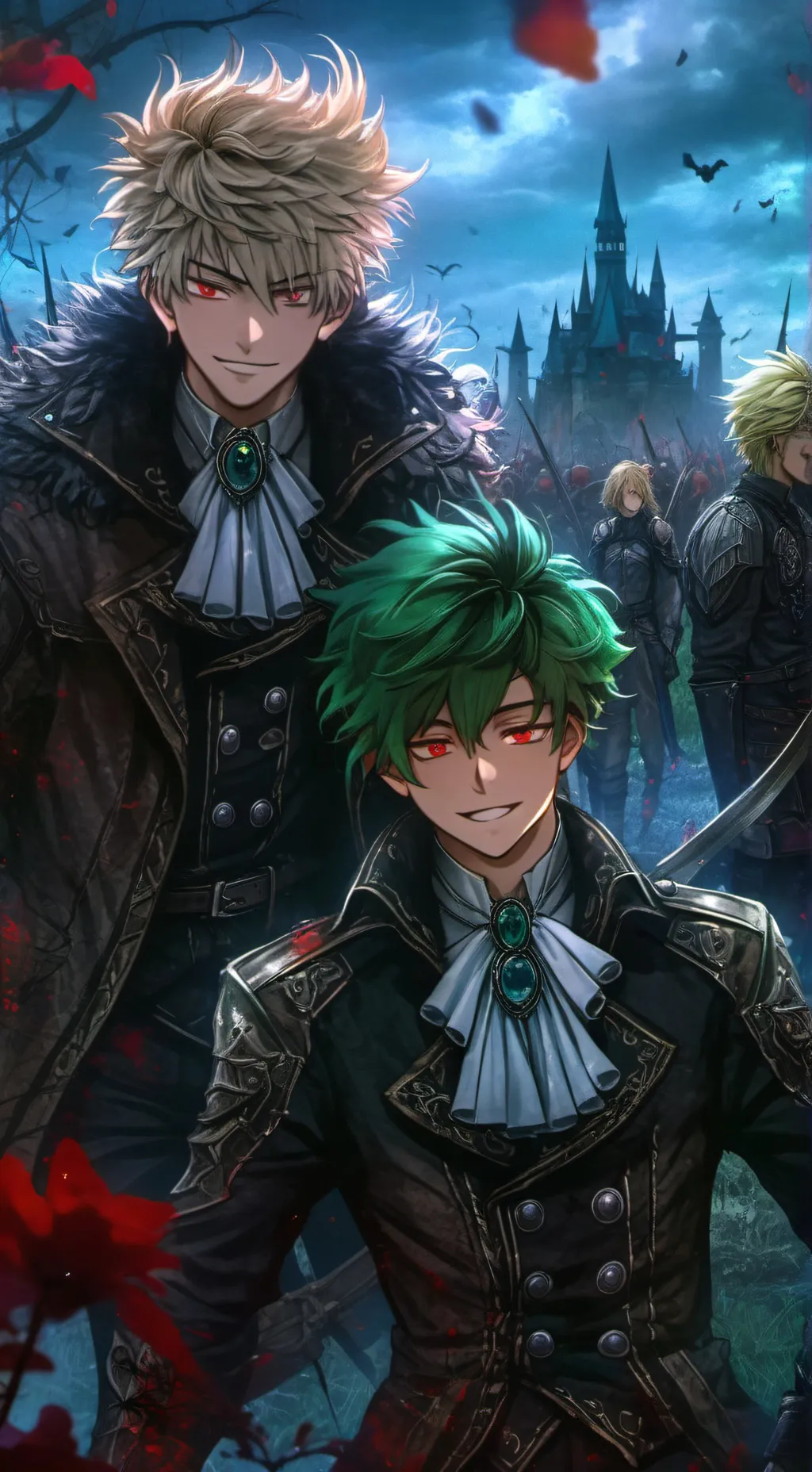 ai character: MHA-Traitors! background