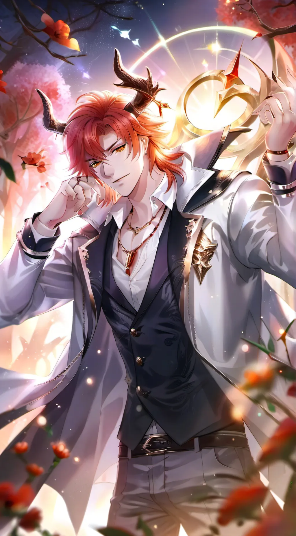 ai character: Alucard background