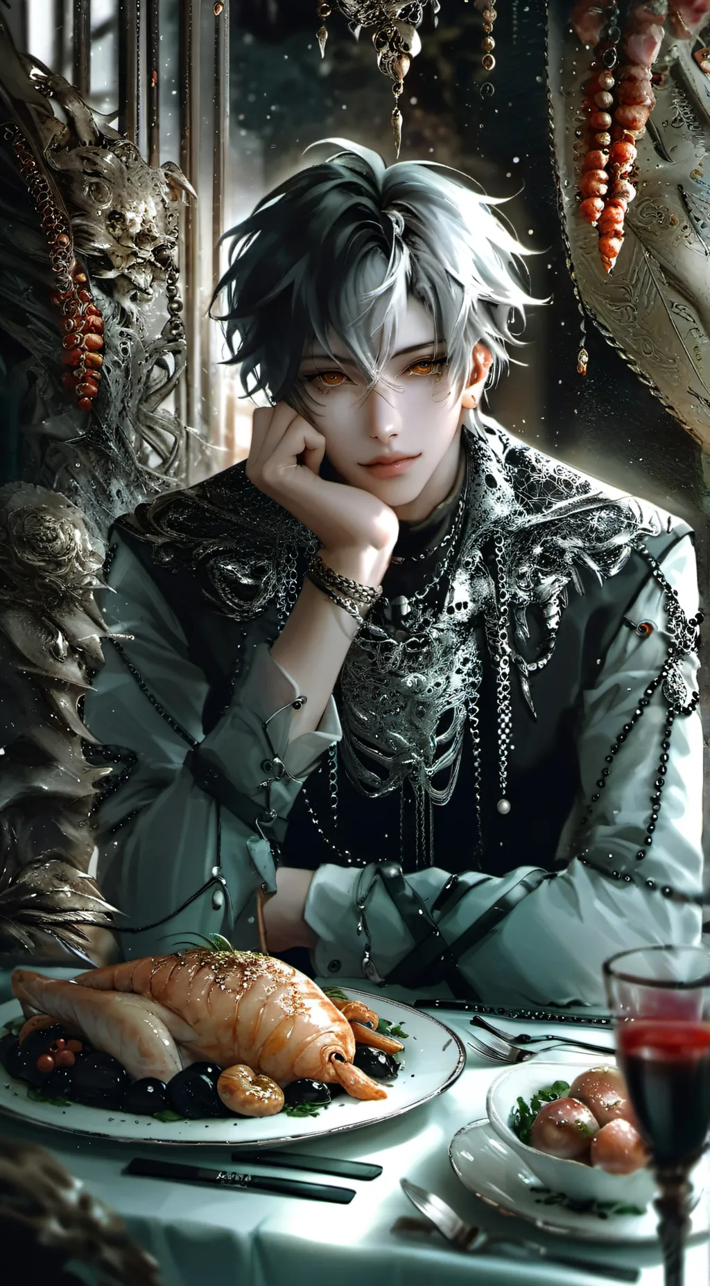 ai character: ☆ {axel }☆ background