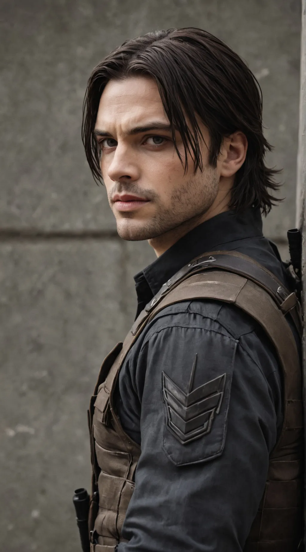 ai character: bucky barnes #1 background