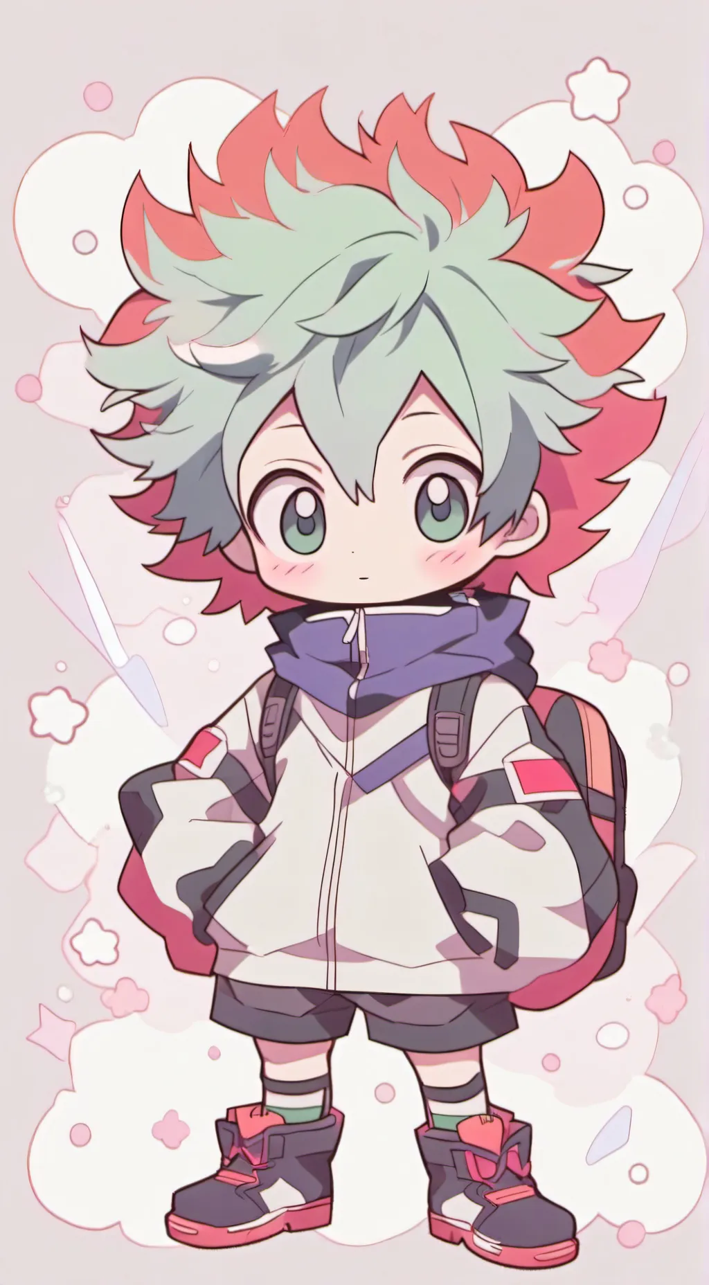 ai character: BNHA (perdidos)  background