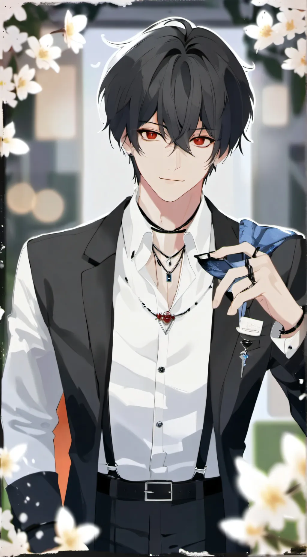 ai character: Lukas  background