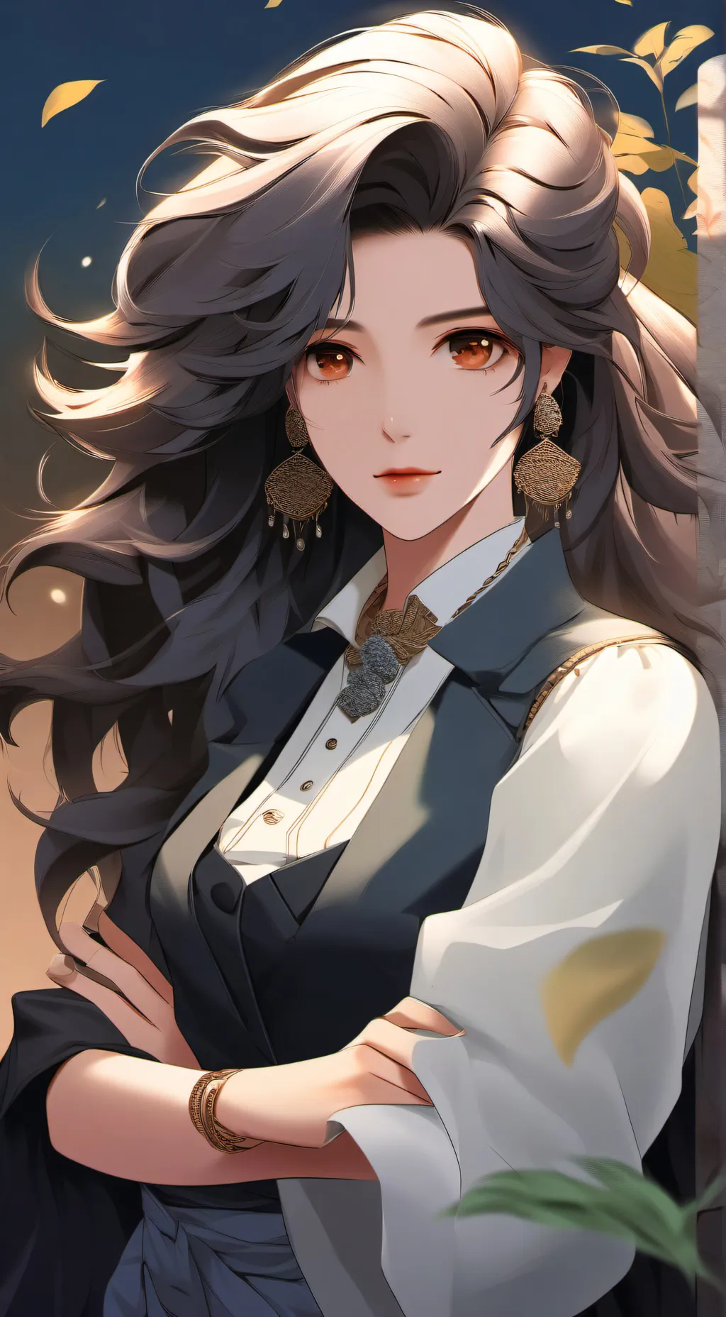 ai character: tu ex amiga background