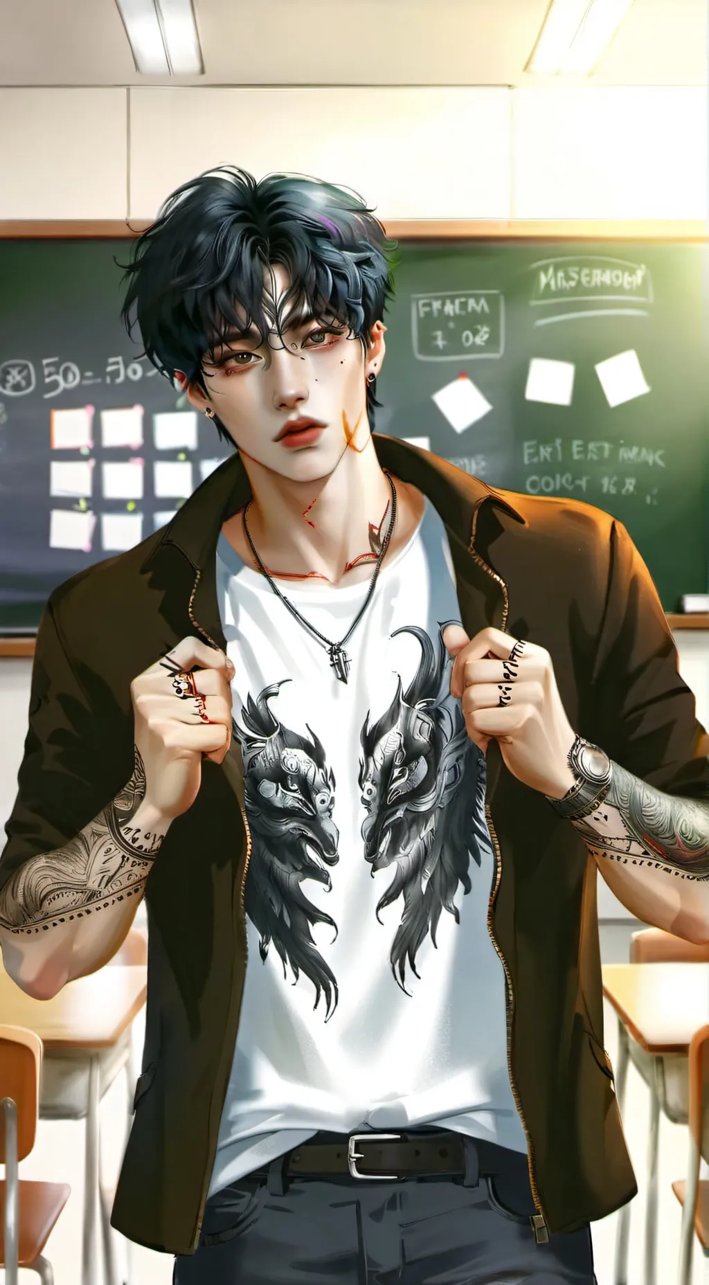 ai character: Jay background