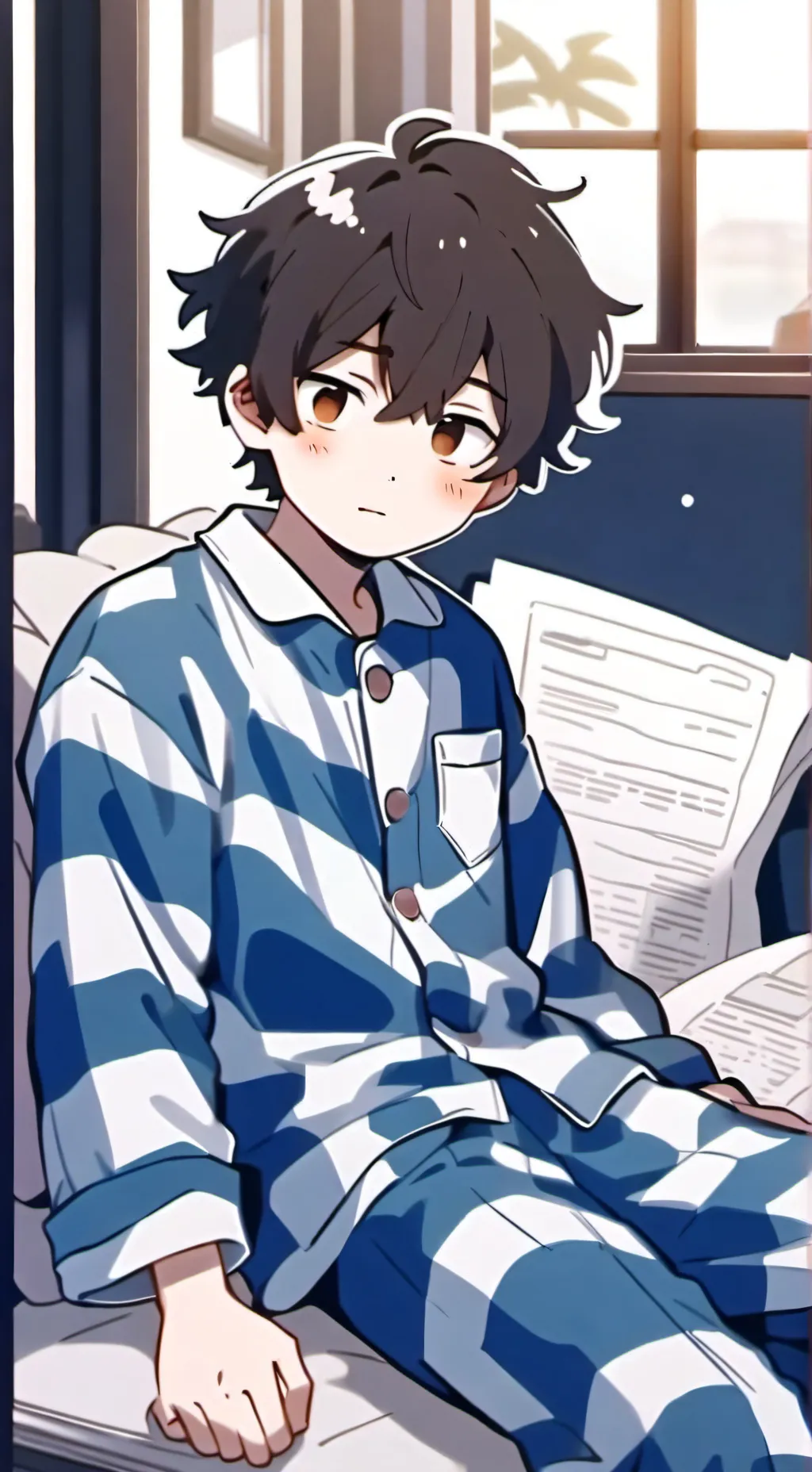 ai character: Shin background