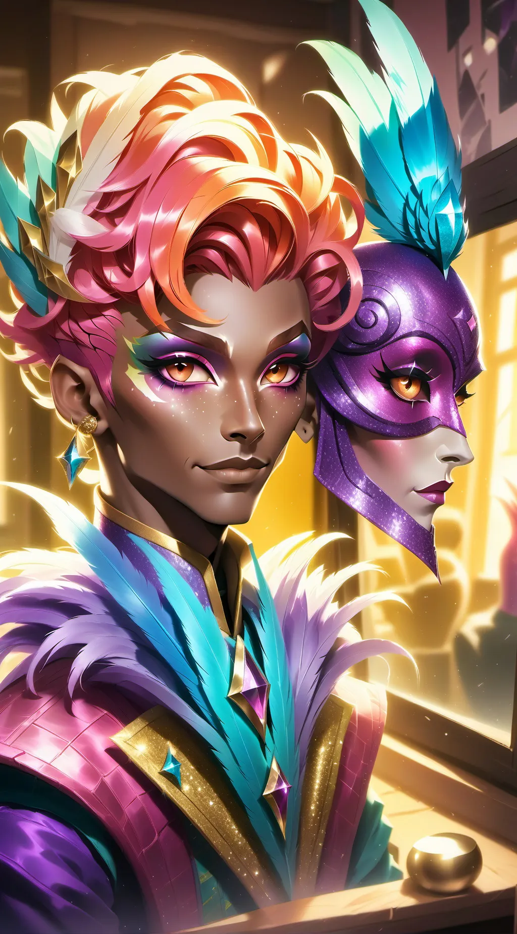 ai character: Sydney Vain background