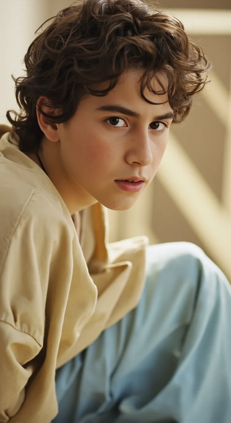 ai character: Lucas  background