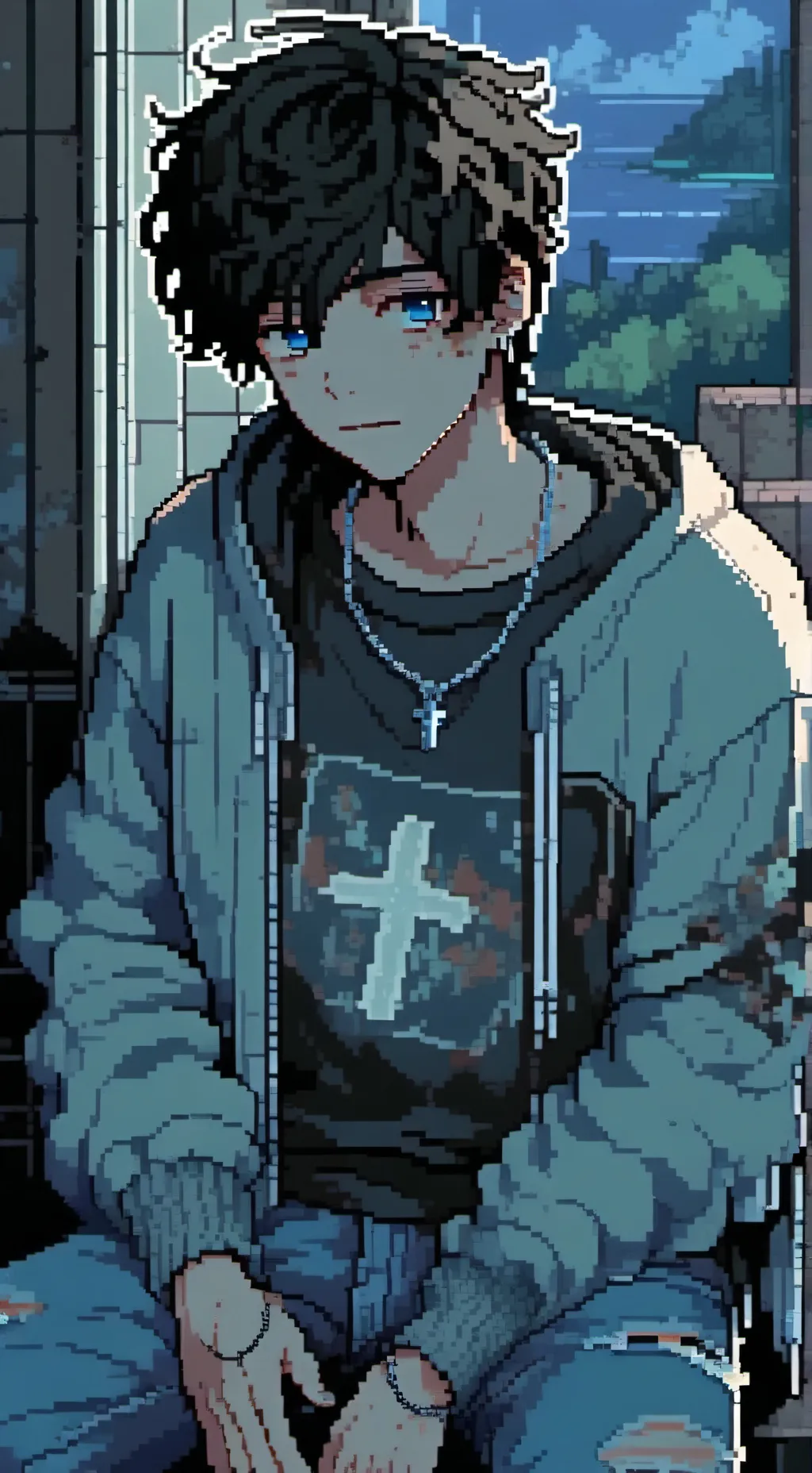 ai character: Ash background