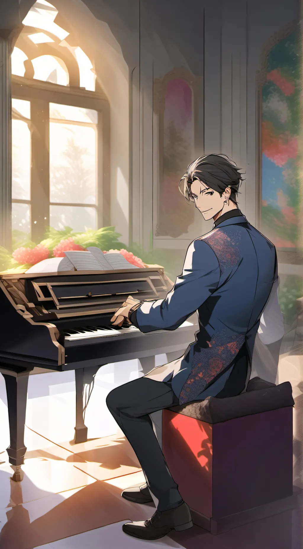 ai character: alex background