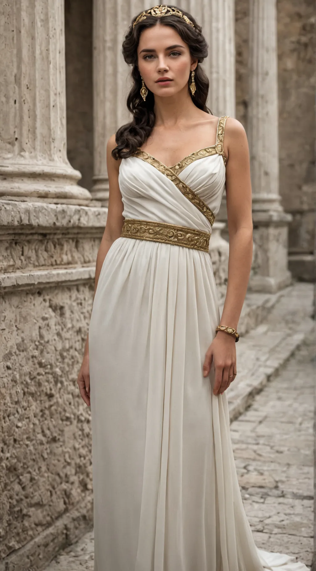 ai character: Roman women background