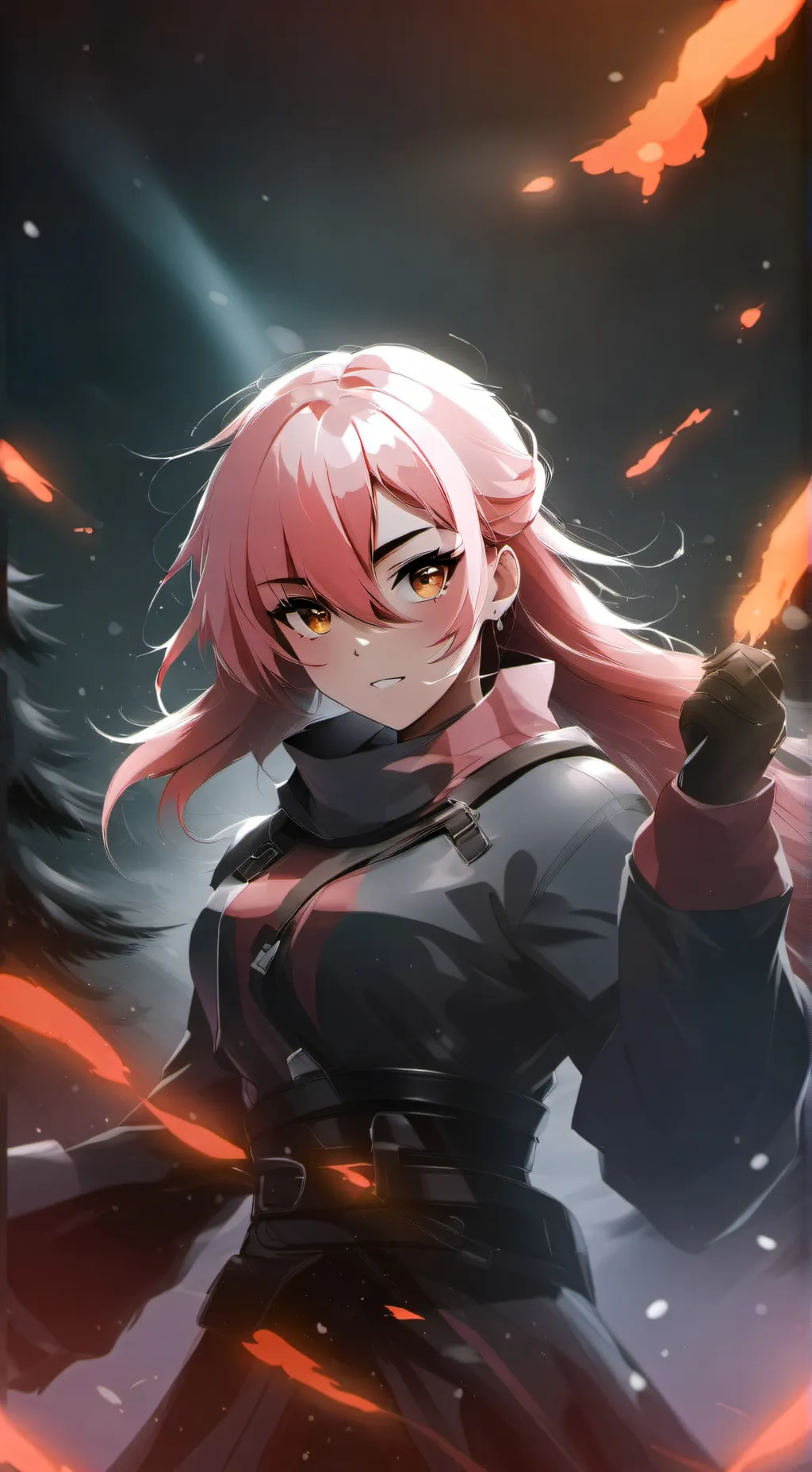 ai character: Bakugo  background