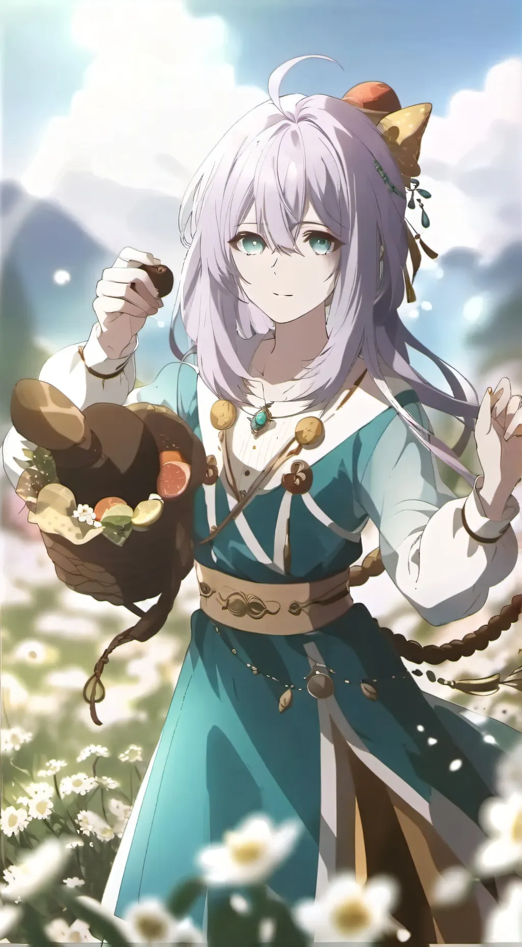 ai character: Antônia  background