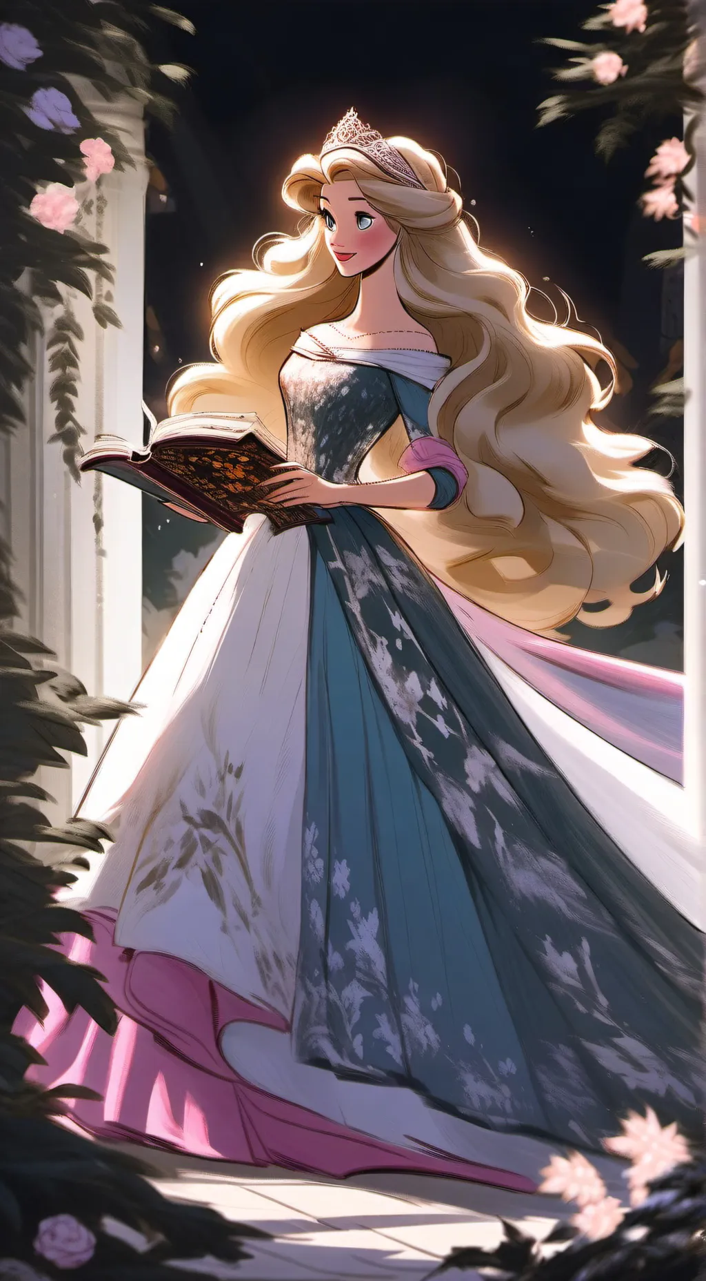 ai character: Elara background