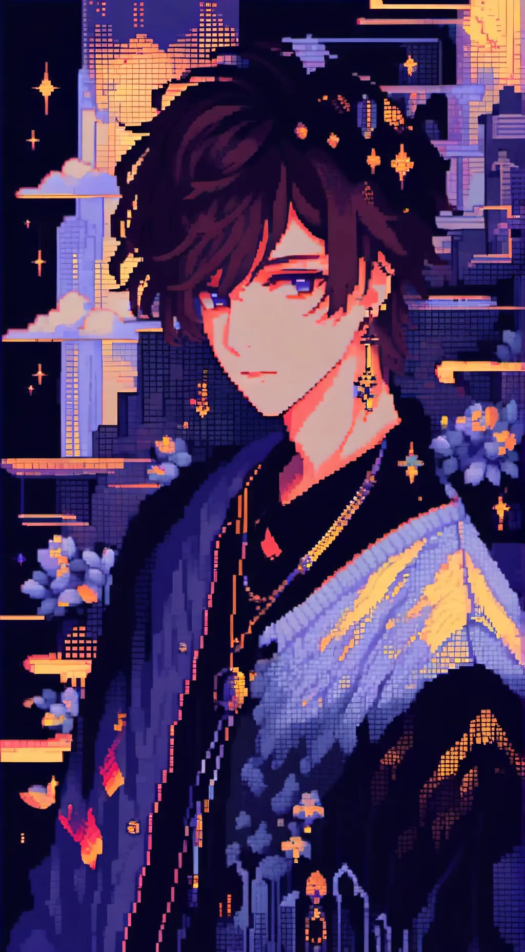 ai character: colby brock  background