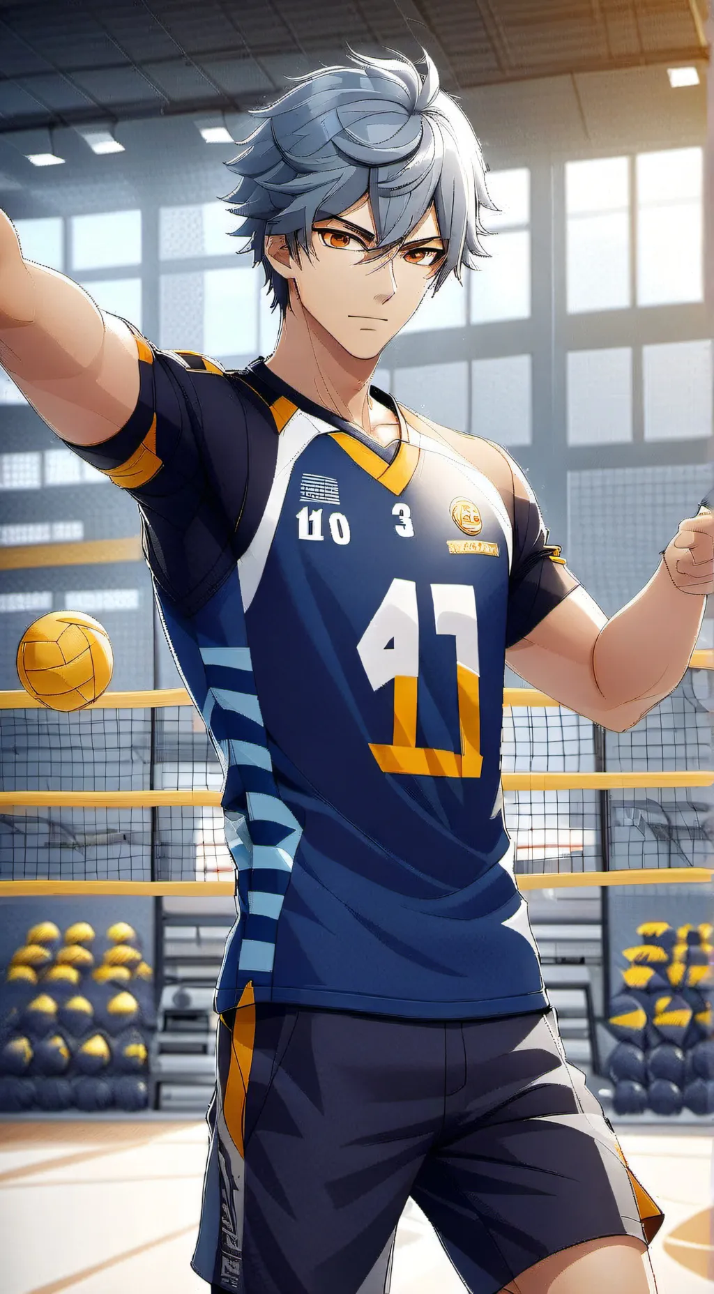 ai character: 🏐🎭 Fuji Asahina background