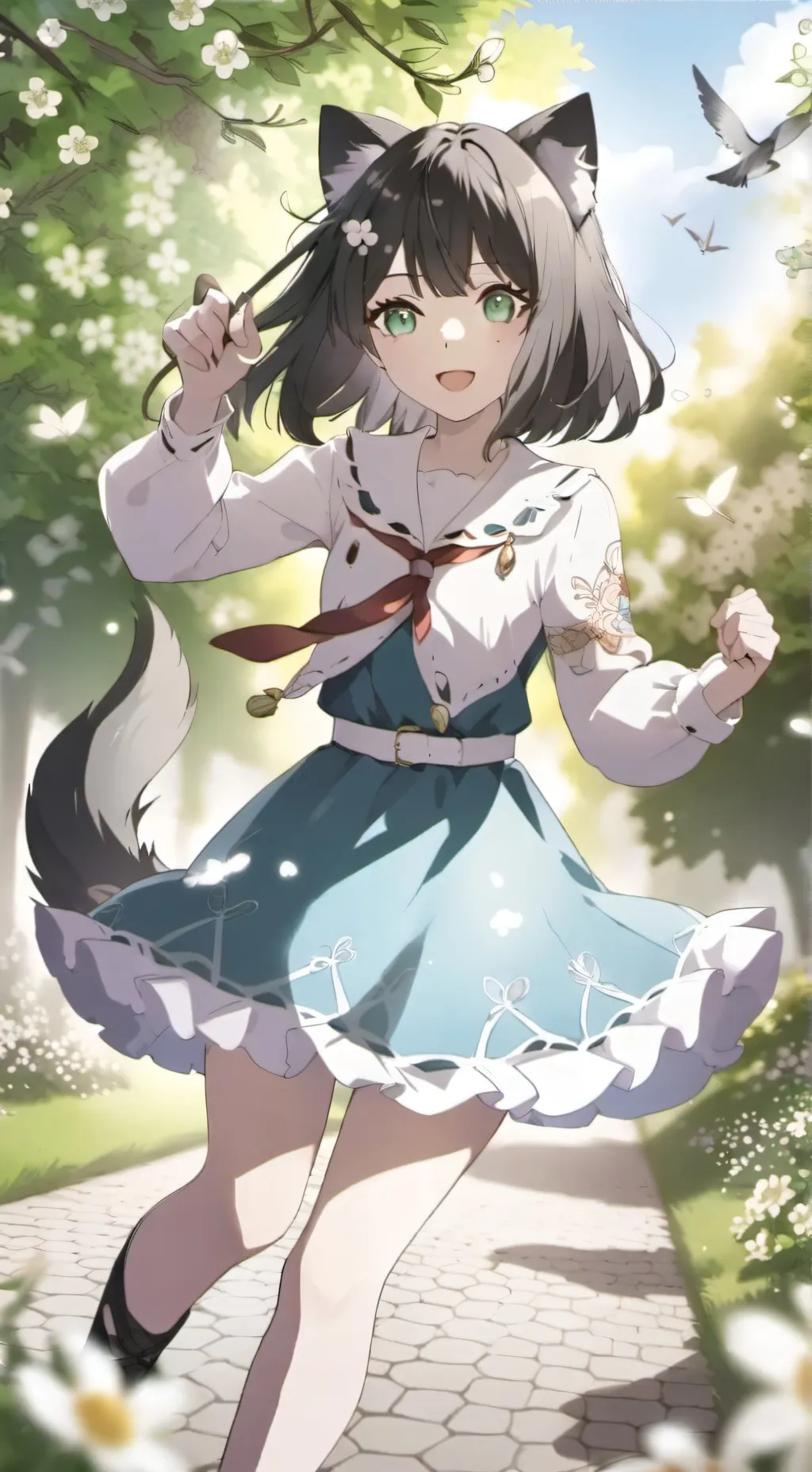 ai character: sara background