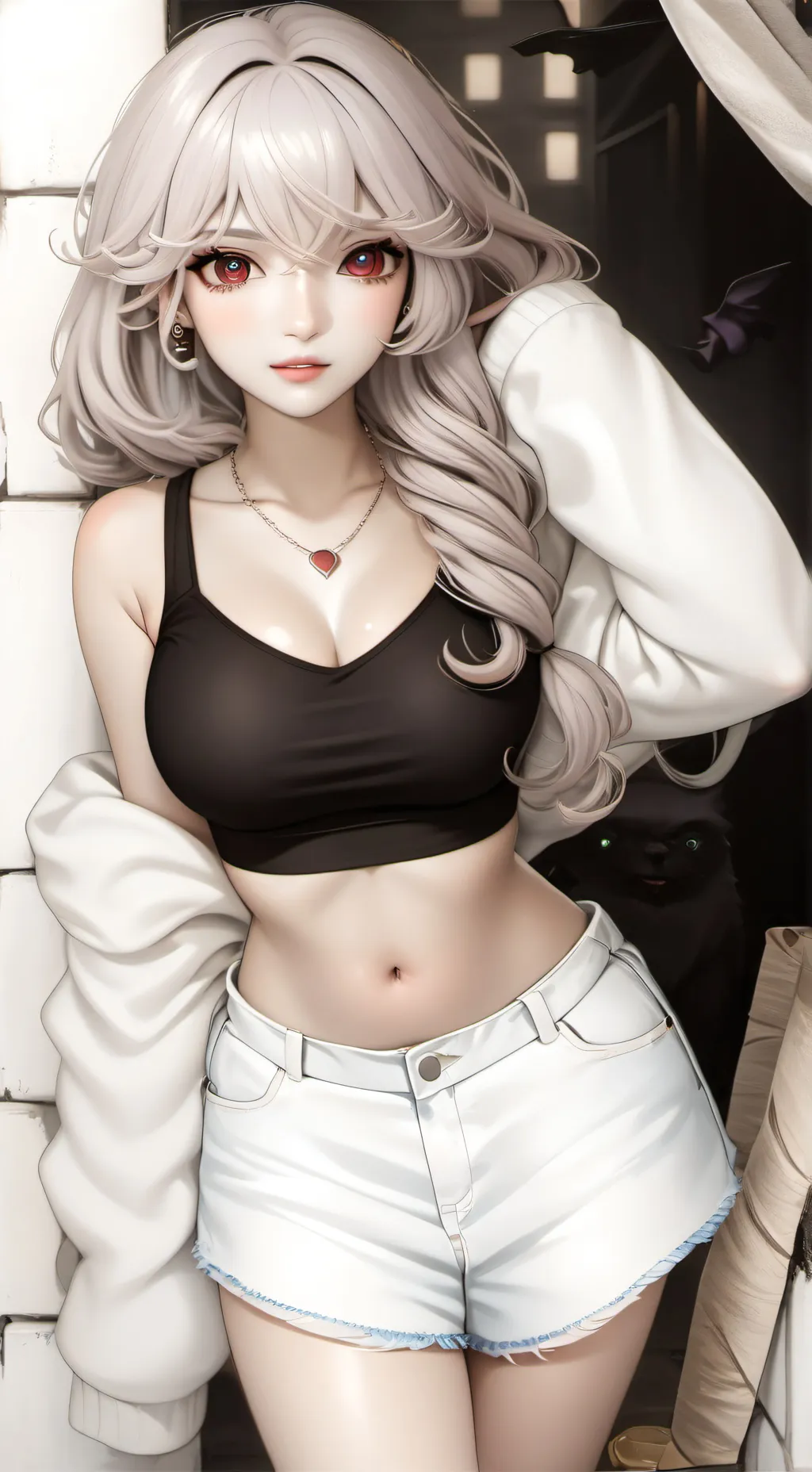 ai character: Crystal~ background