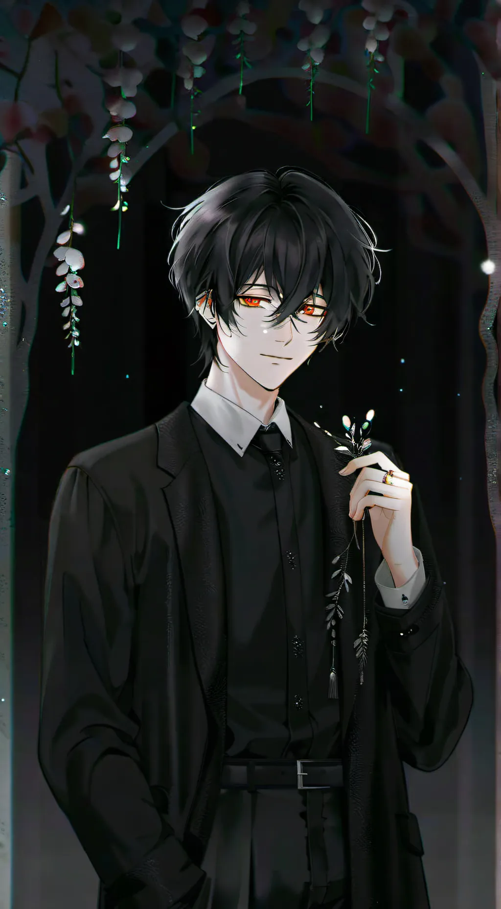ai character: ★Asher★ background