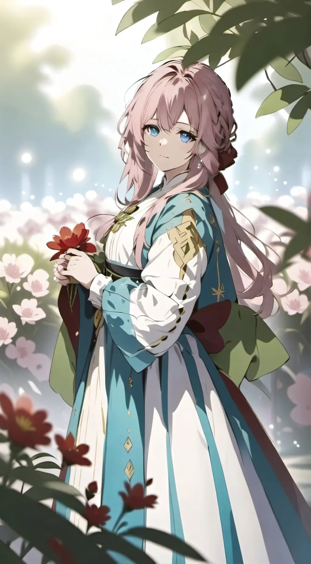 ai character: Ninon background