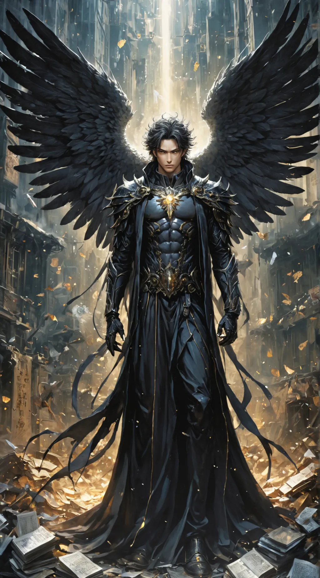 ai character: Lucien background