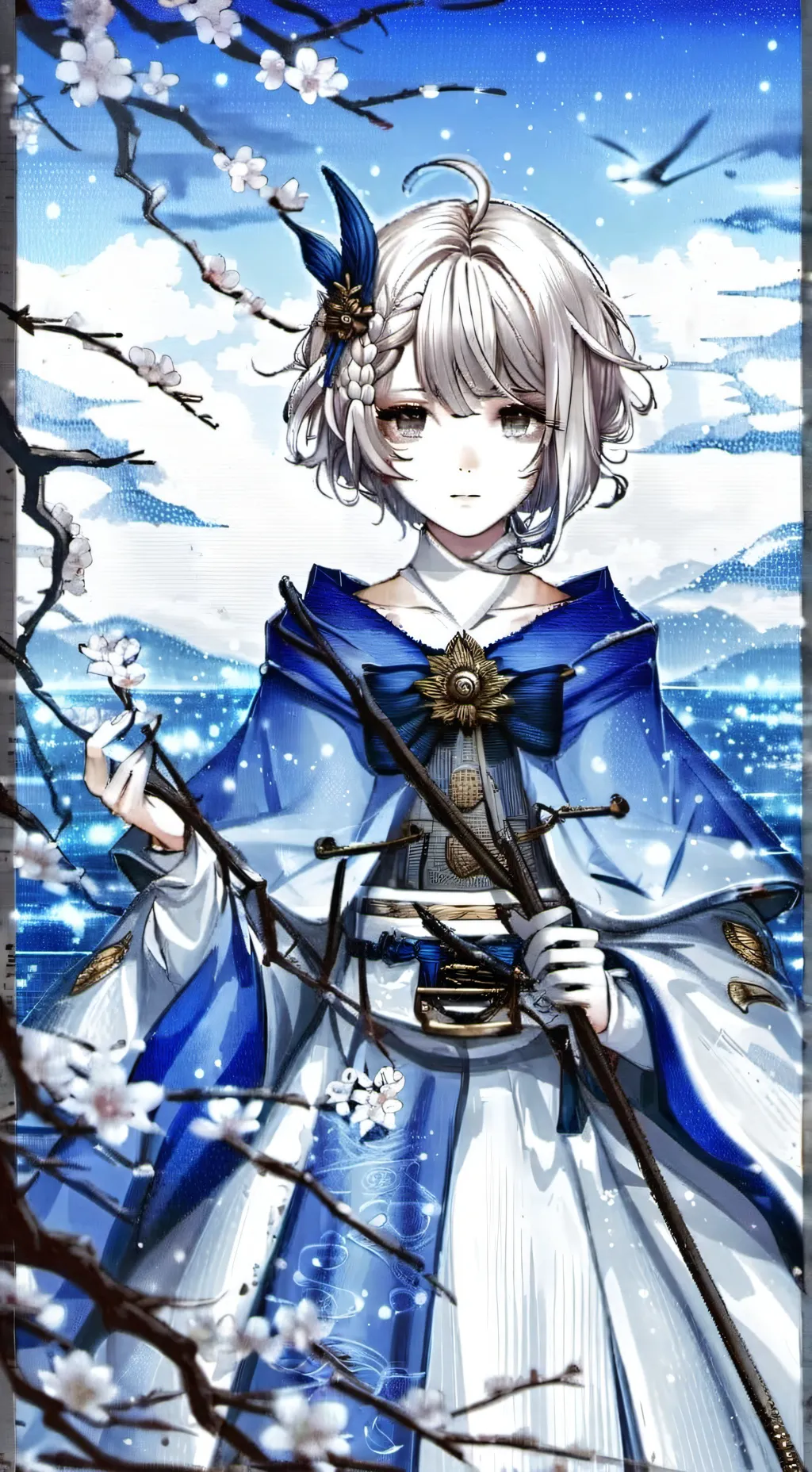 ai character: grace background
