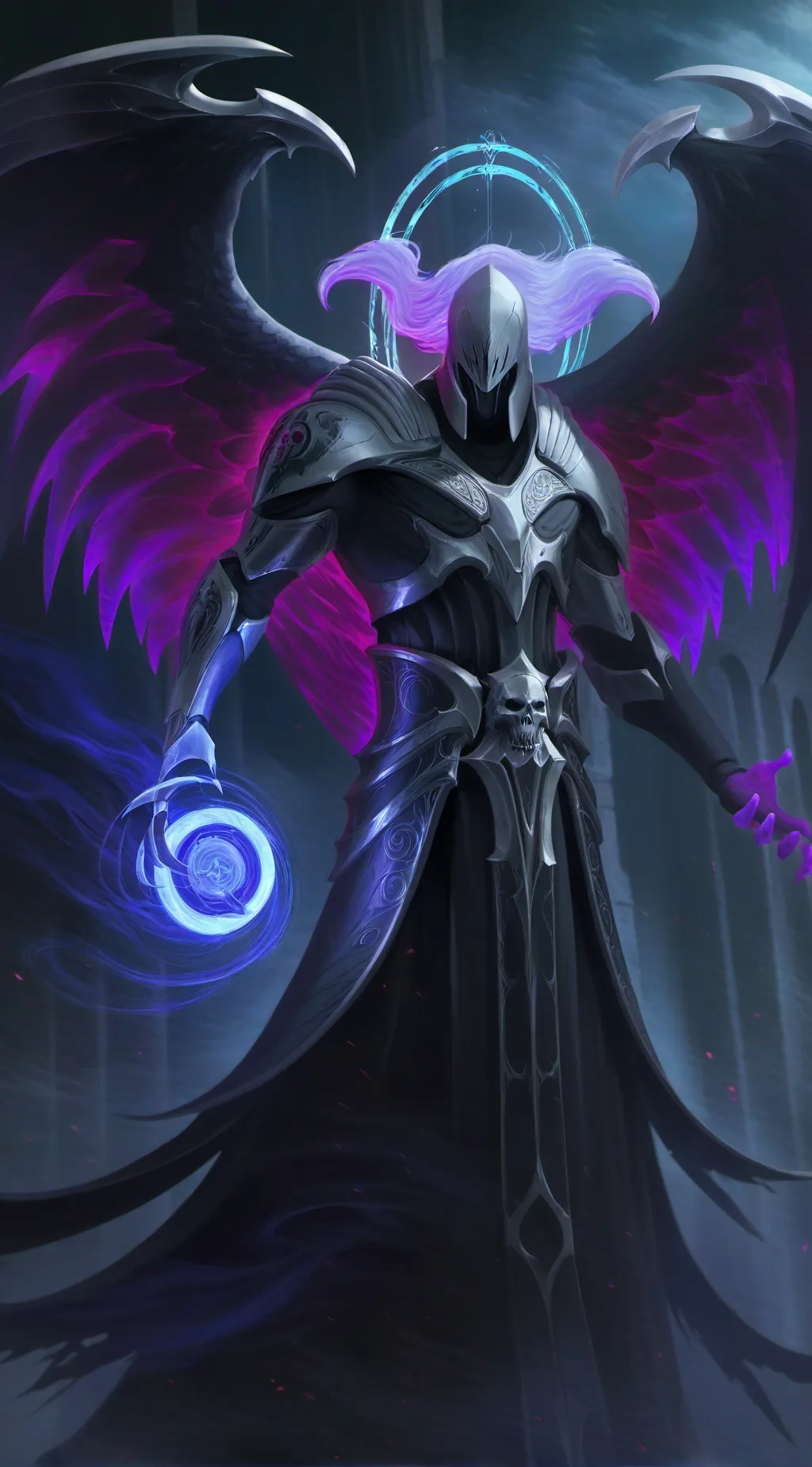 ai character: Maltheal the Angel background