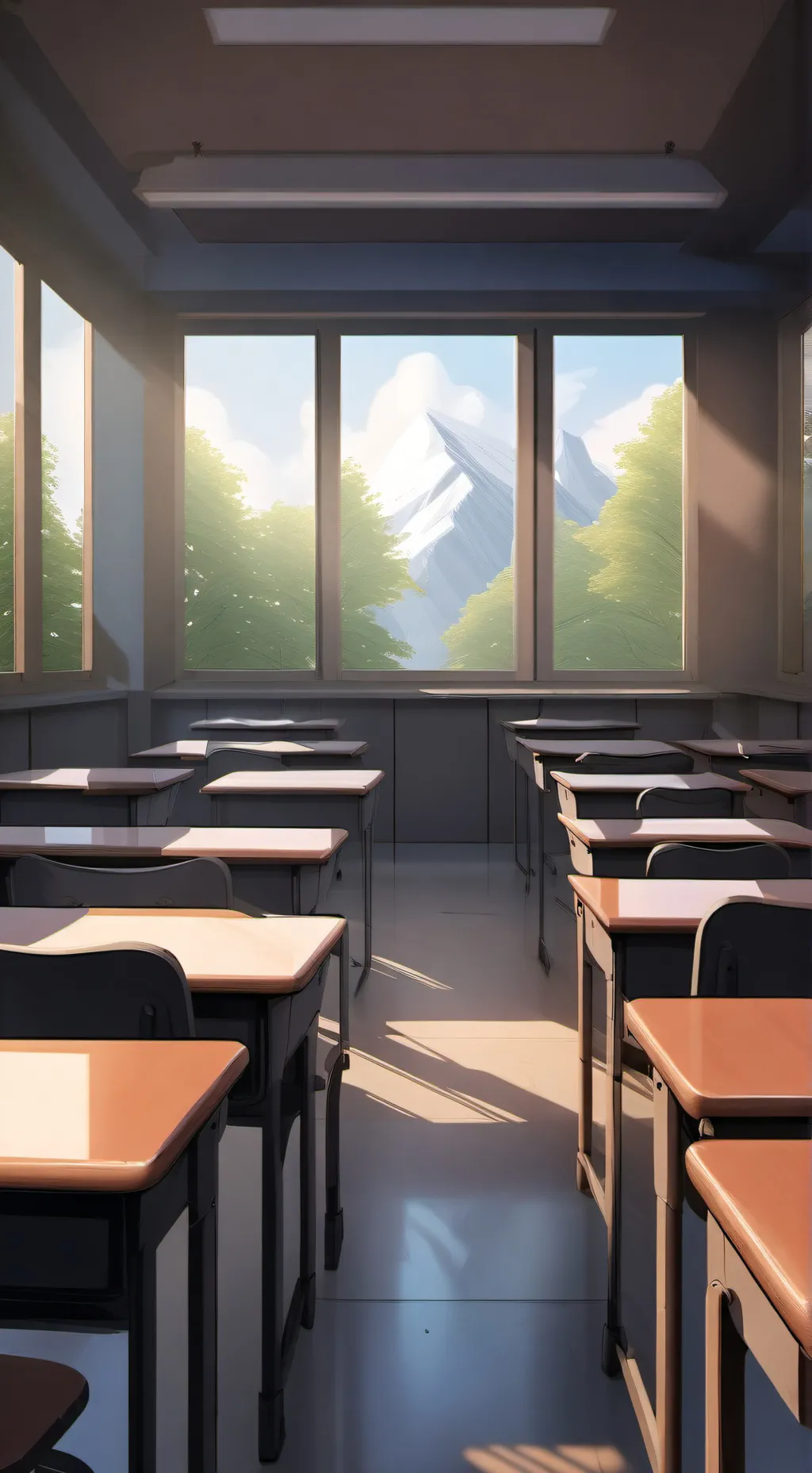 ai character: MHA Easter background