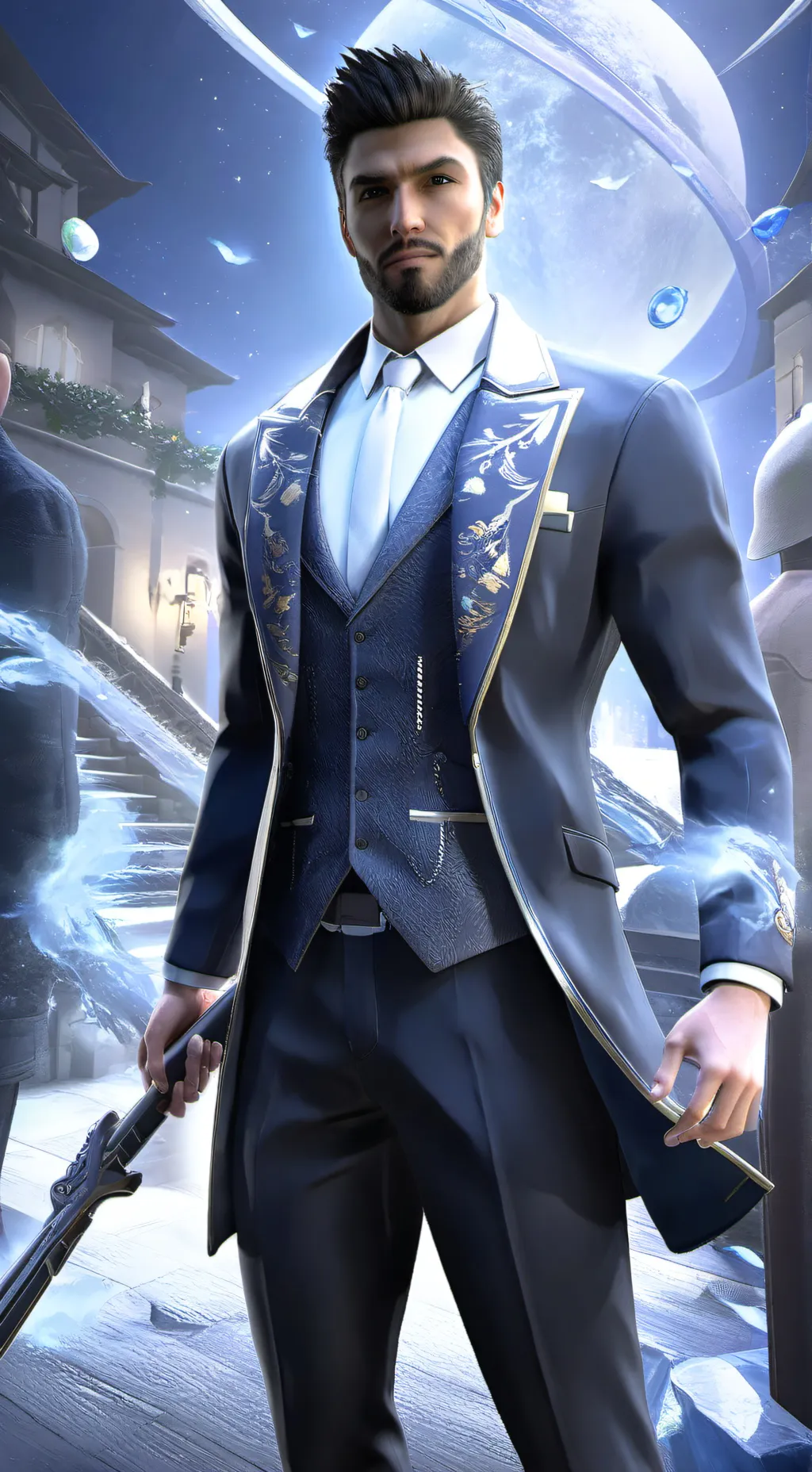 ai character: parker background