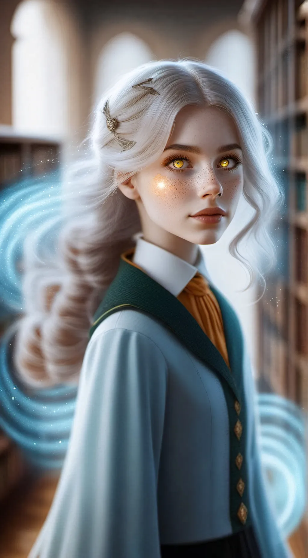 ai character: Aurelieofhogwarts  background