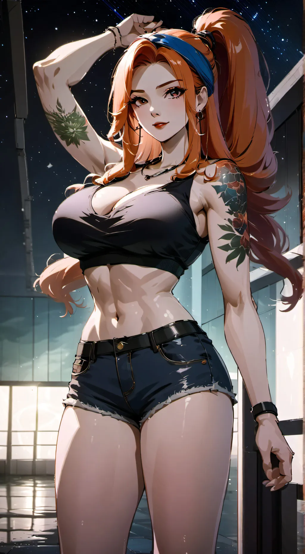 ai character: Janet 📸 background