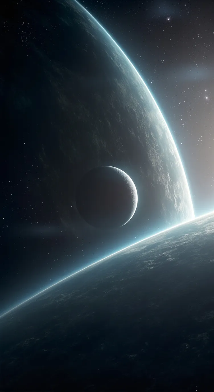 ai character: Cosmic reality background