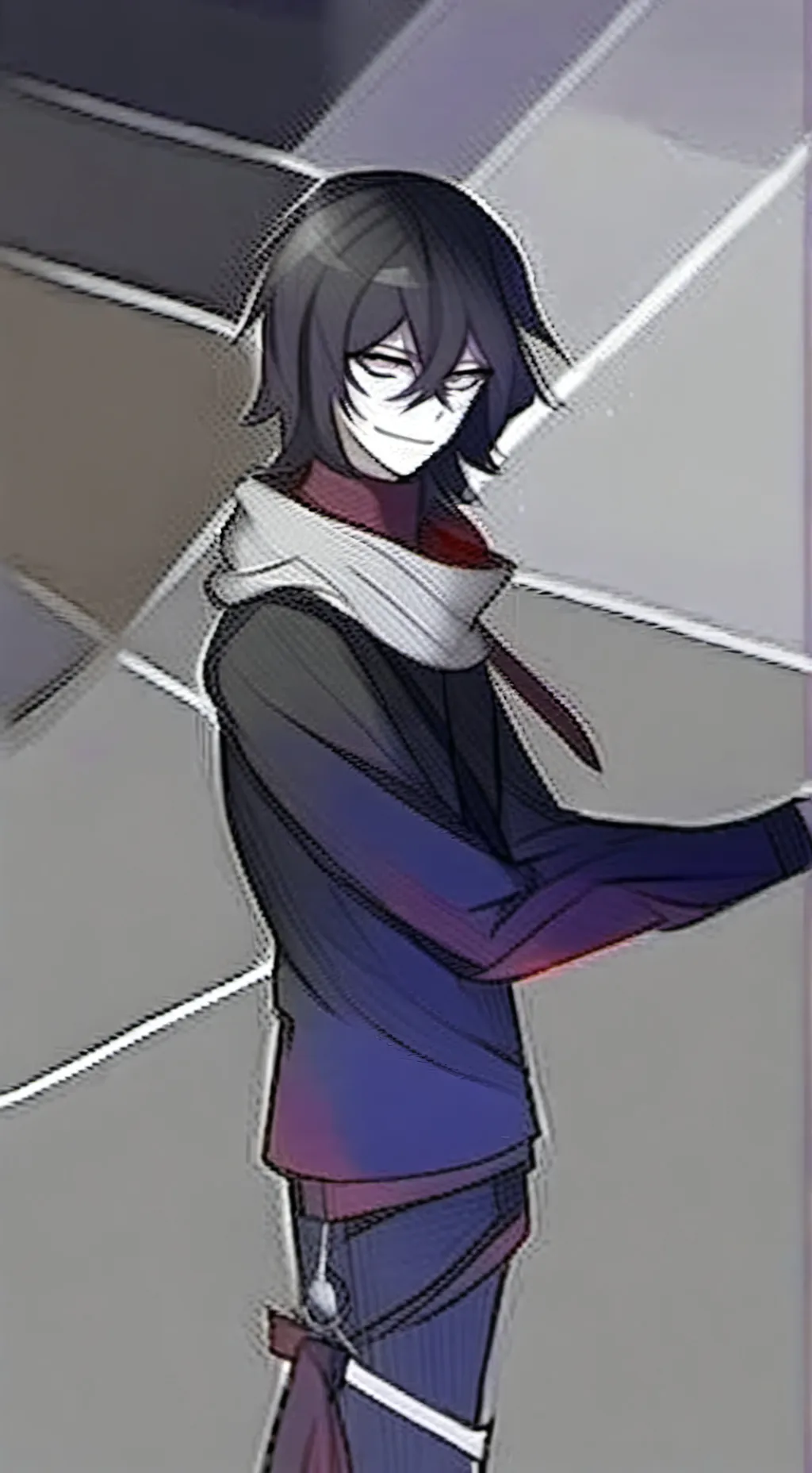 ai character: jeff x slenderman background