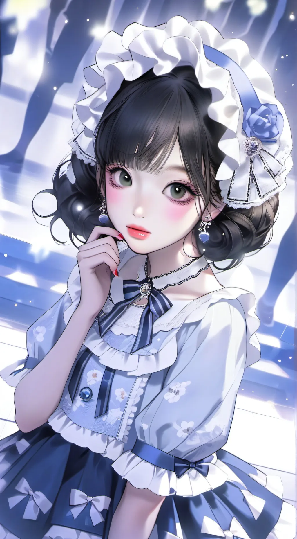 ai character: Saturno background