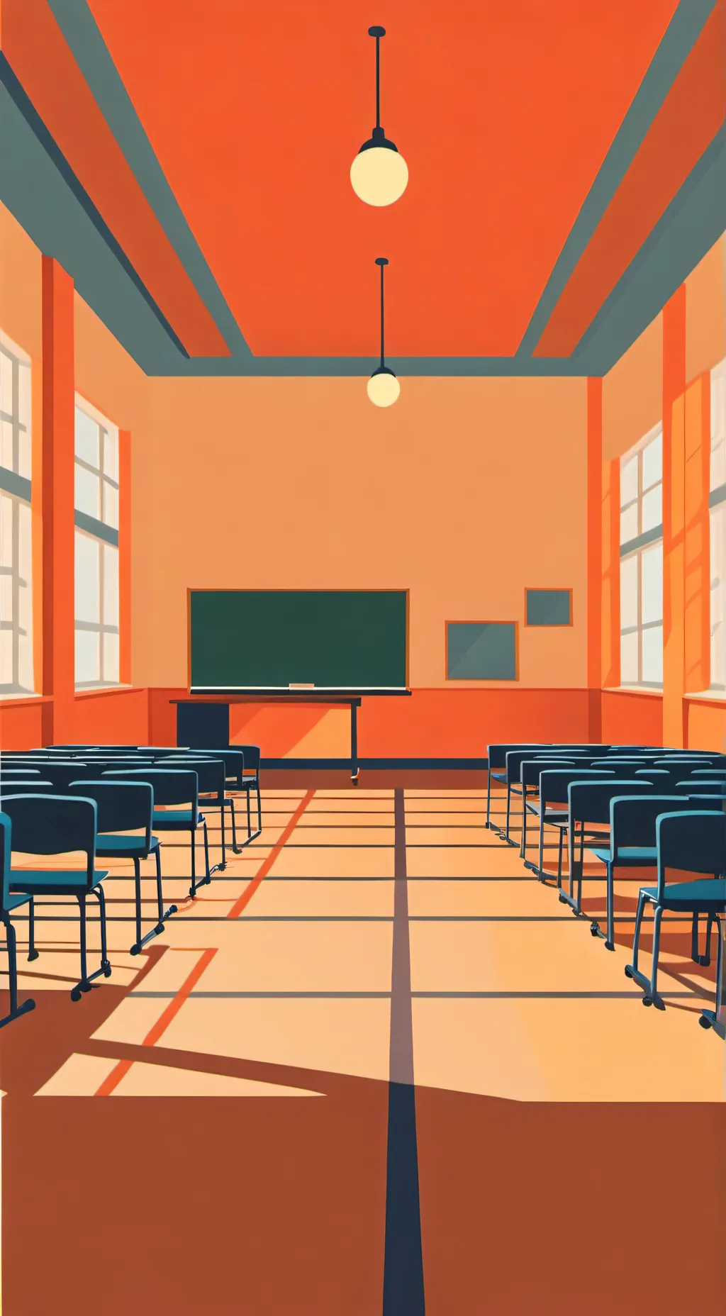 ai character: Old UA High! background