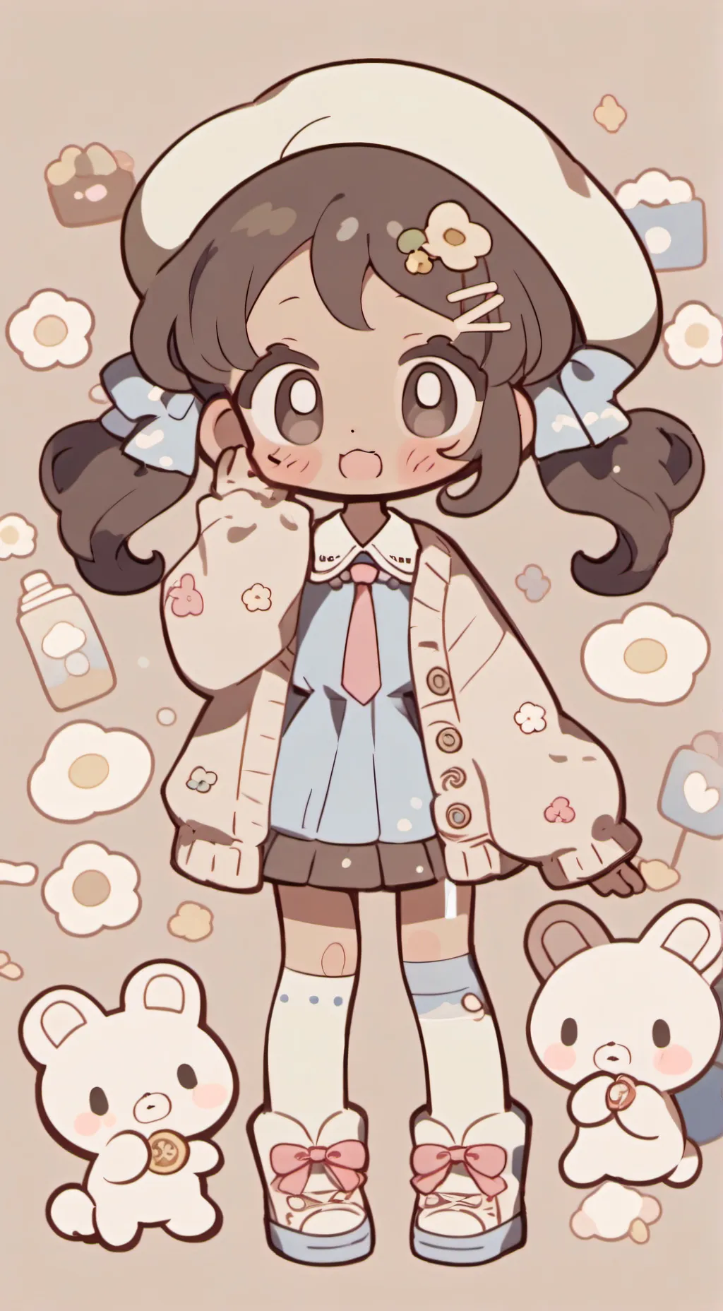 ai character: Eventenia  background
