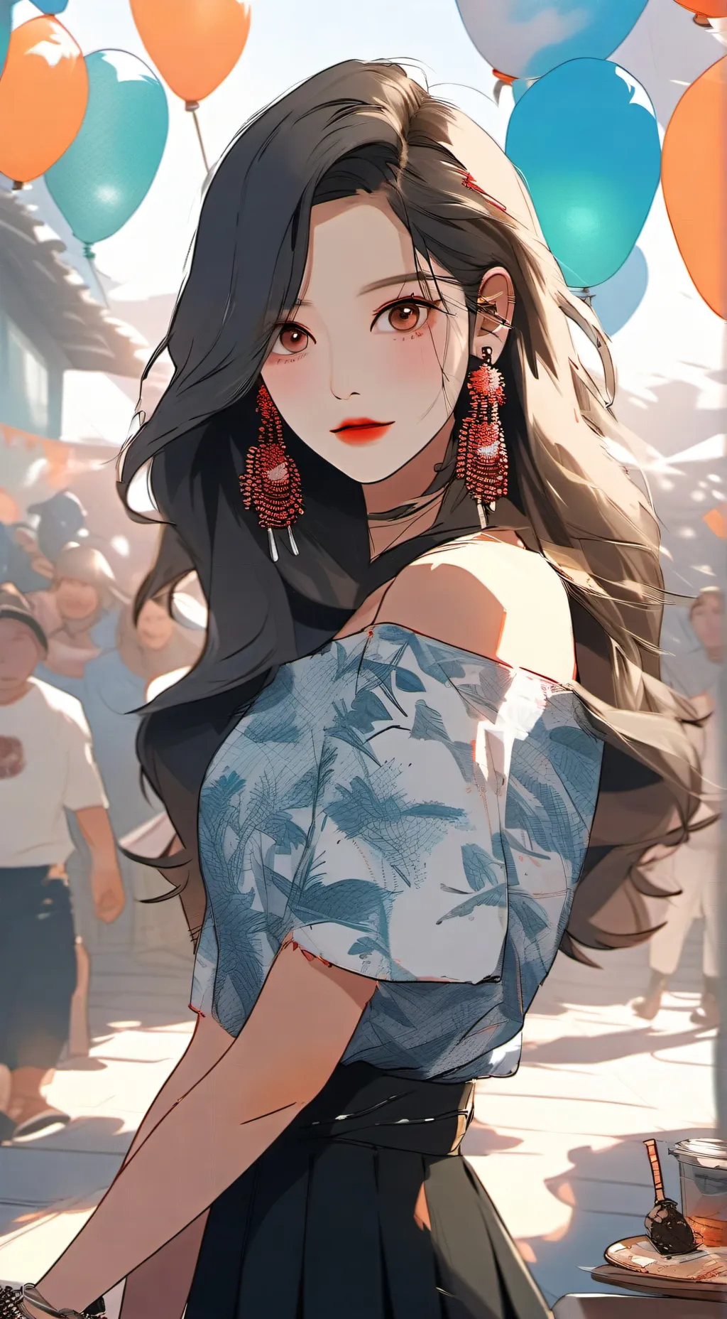 ai character: Mimi  background