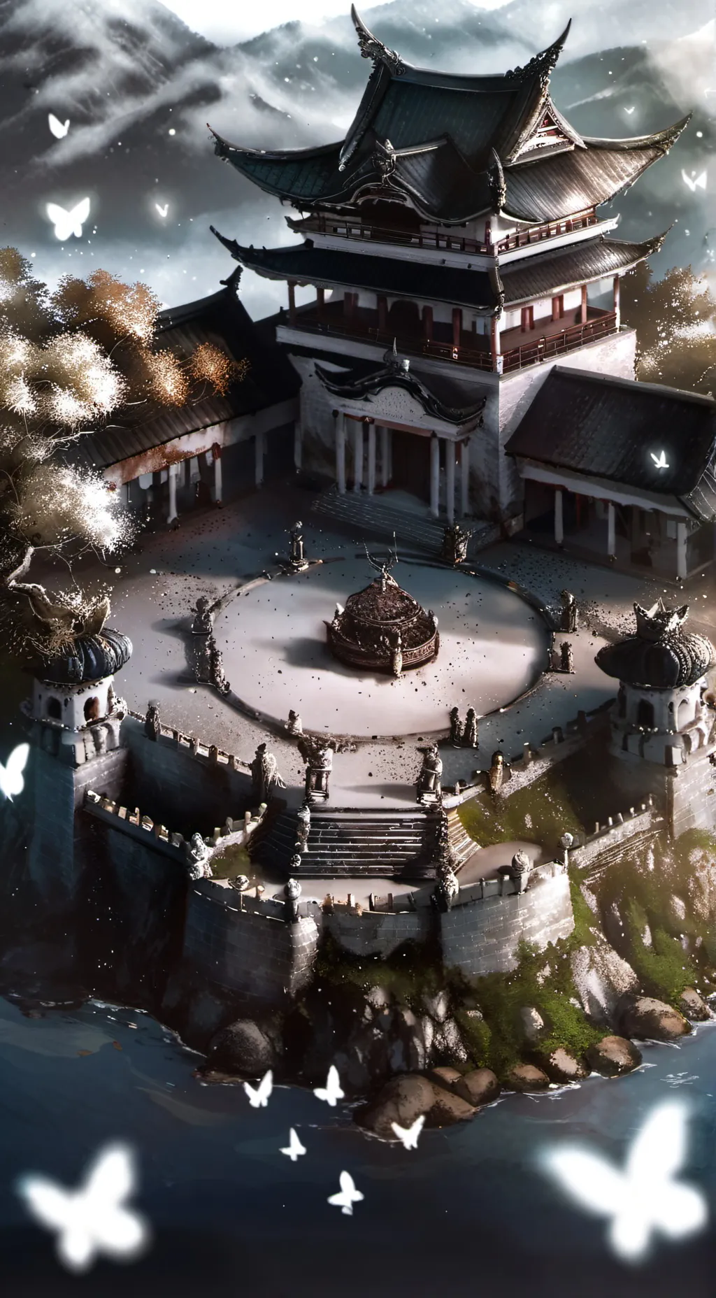 ai character: First meeting KNY background