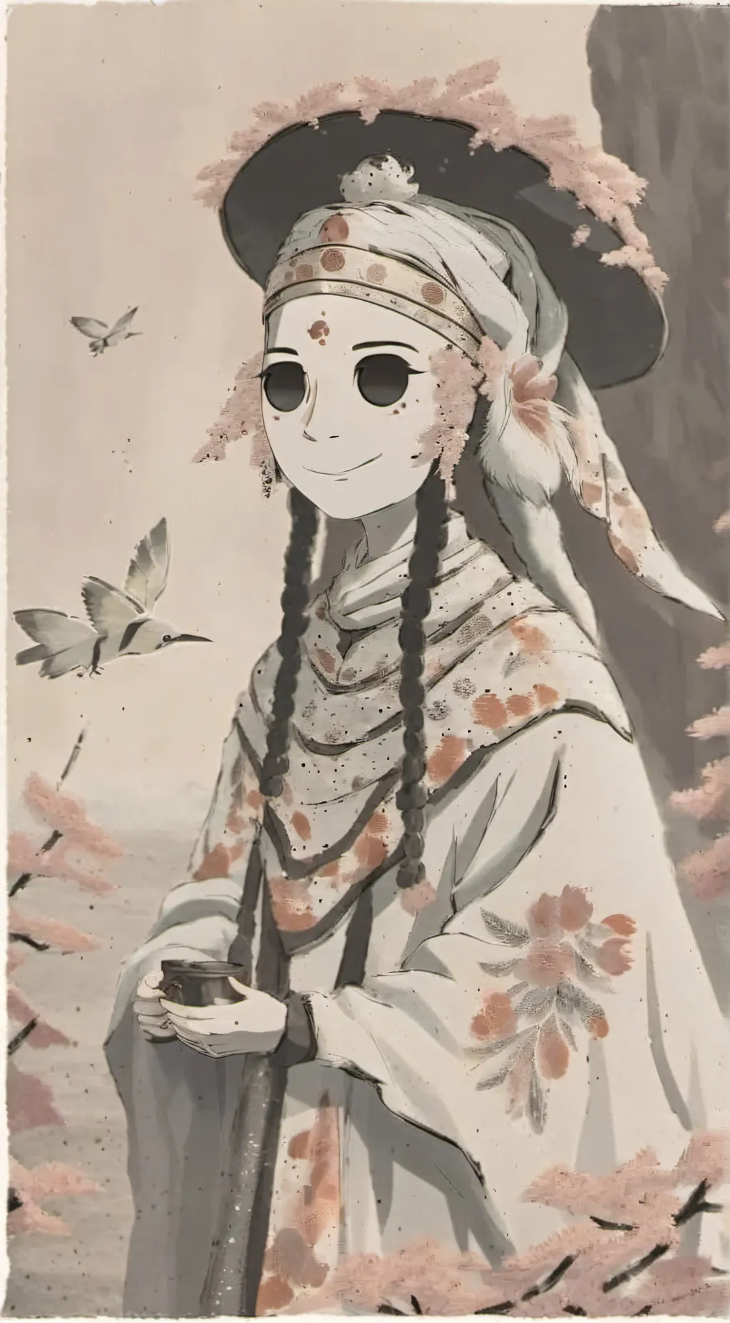 ai character: Poppy background