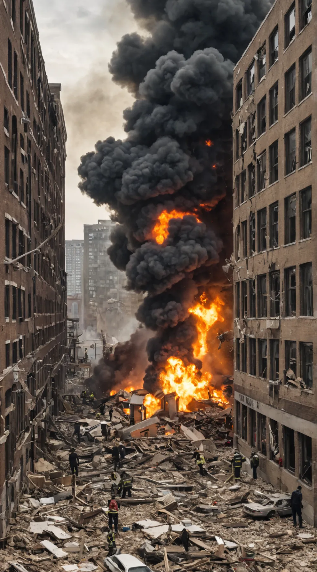 ai character: Chicago Explosion  background