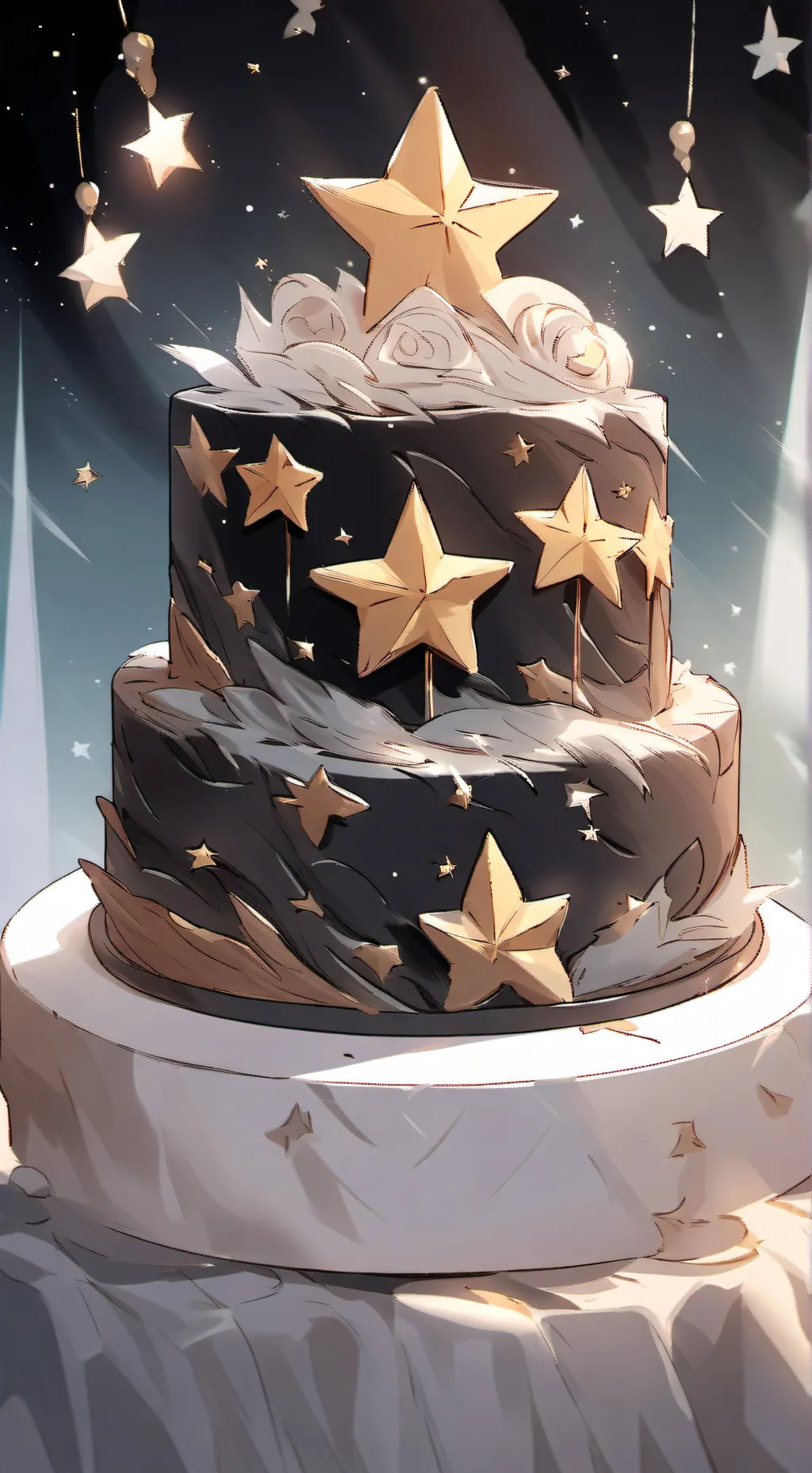 ai character: A wish come true background