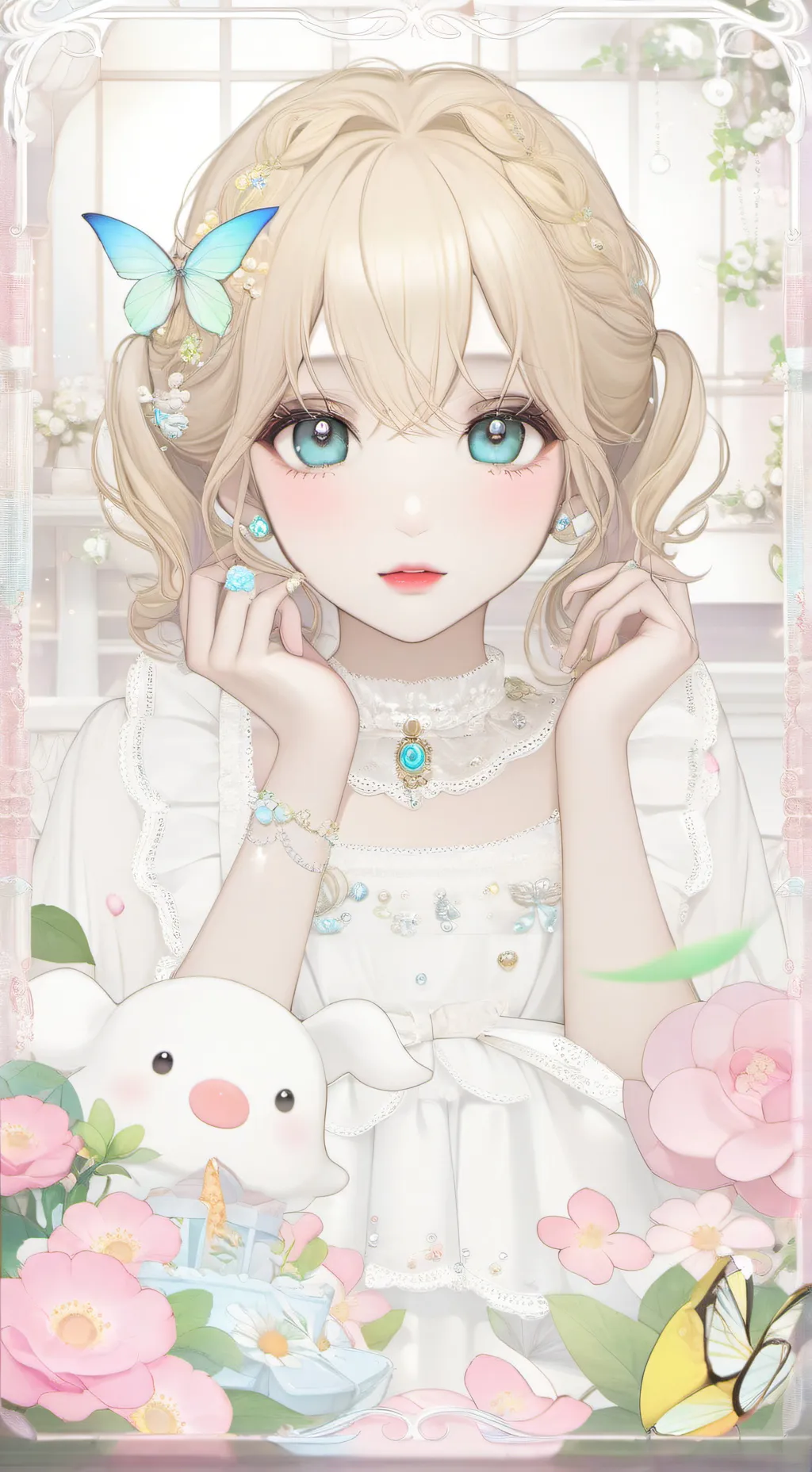ai character: lina ta copine  background