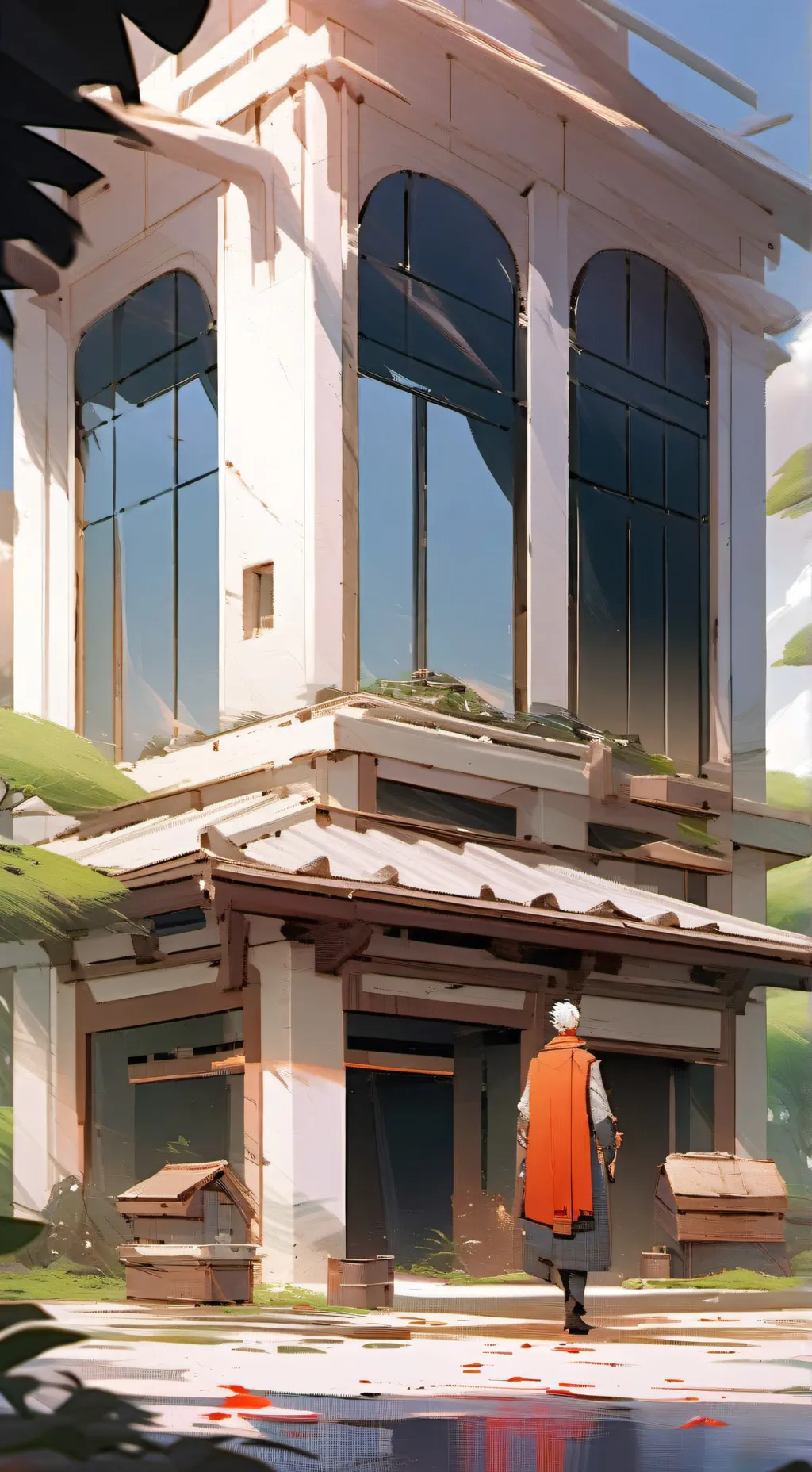 ai character: tralalaro tralala background