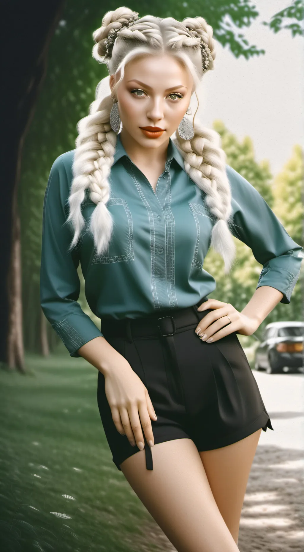 ai character: Kelly background